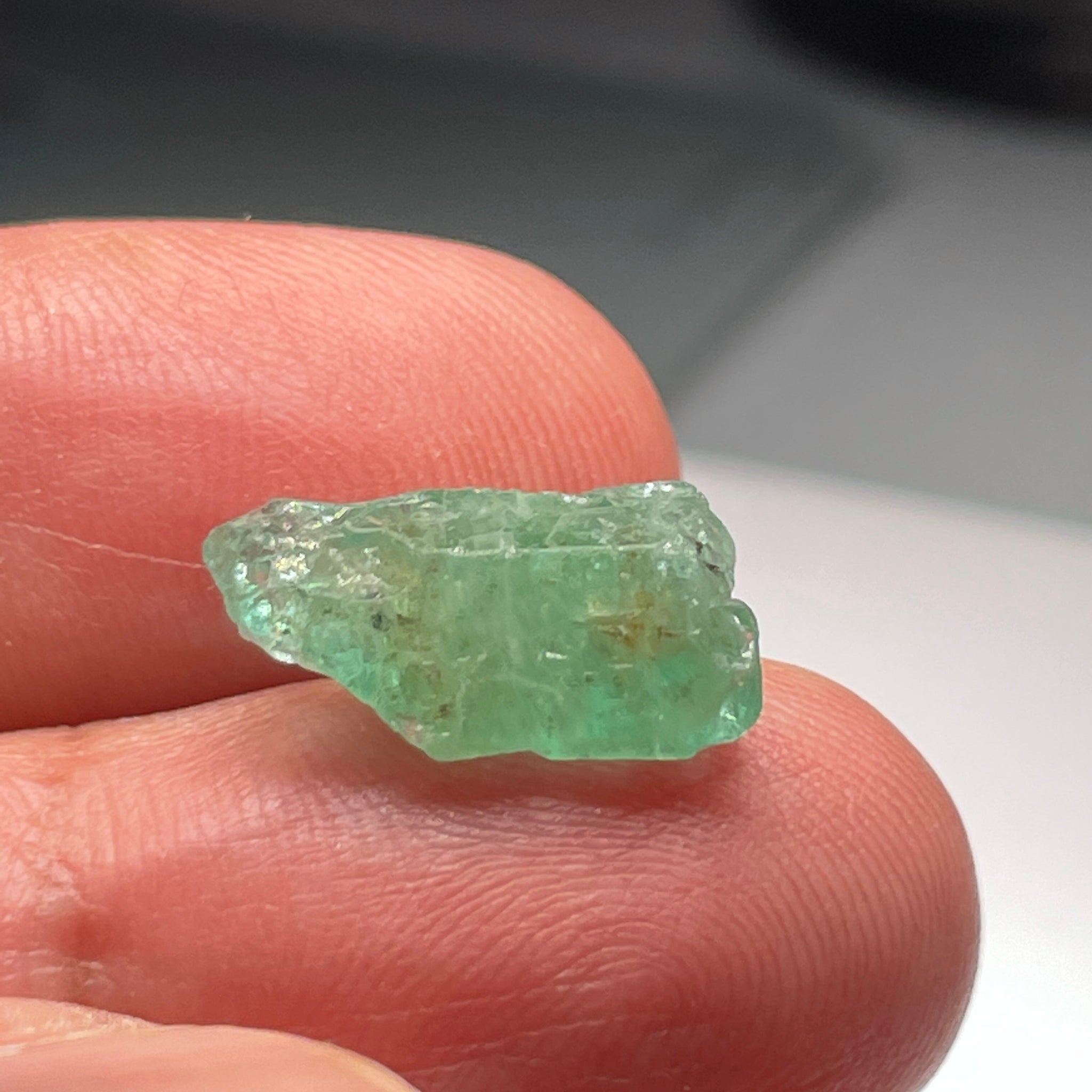 5.71Ct Emerald Crystal. Tanzania. No Oil Untreated Unheated.