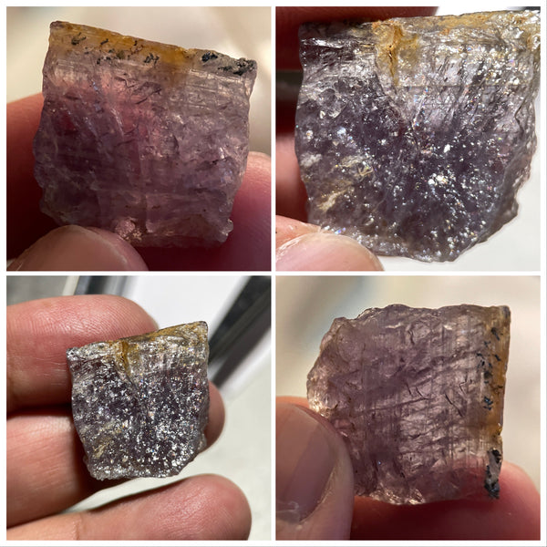 31.07Ct Magnesio Axinite Merelani Tanzania Colour Changing Untreated Unheated 2.38 X 2.32 0.62Cm