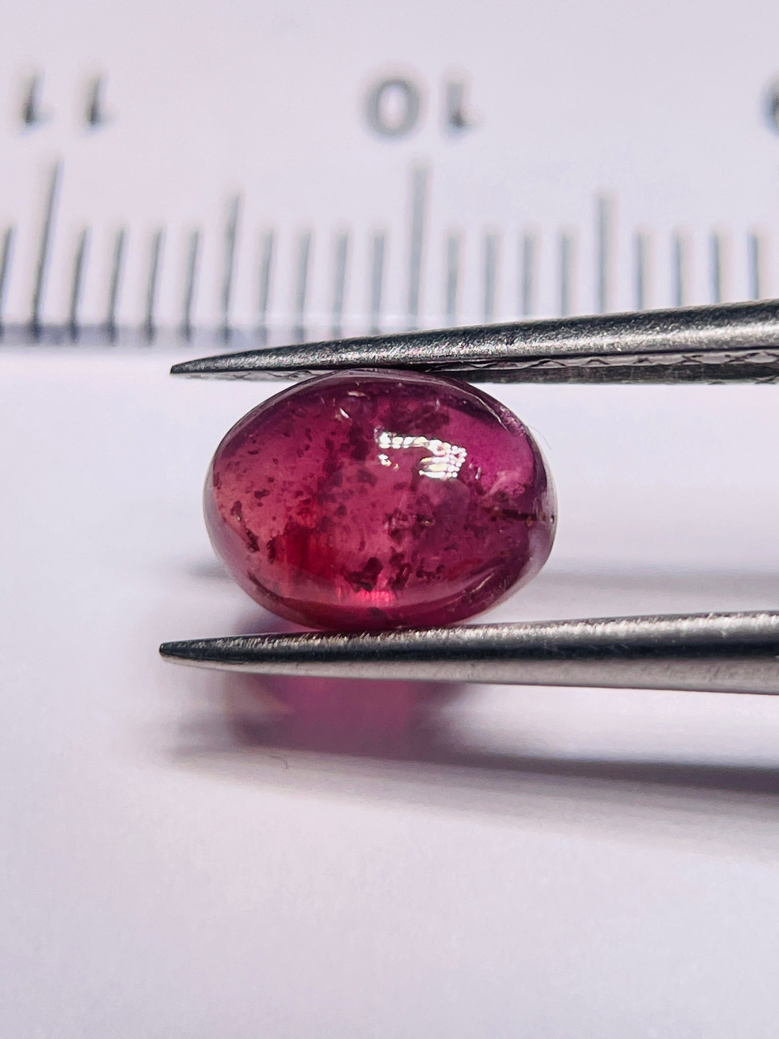 2.25Ct Sapphire Cabochon Umba Valley Tanzania. Untreated Unheated. Can Be Used As Is Or Facet It