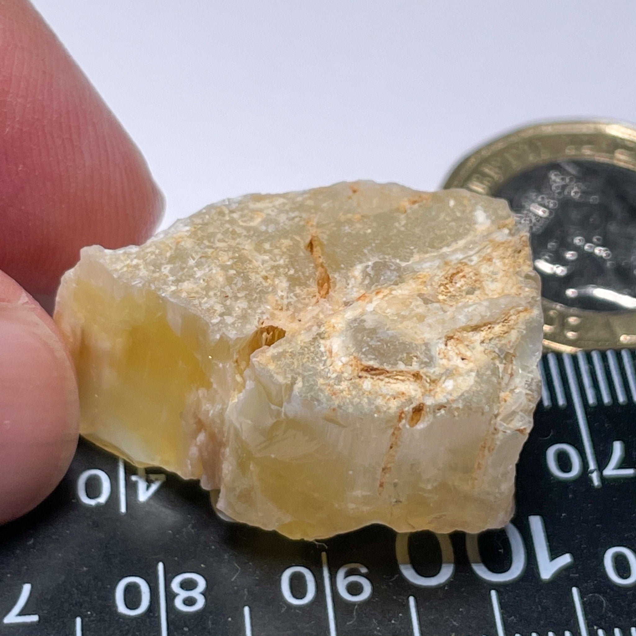 52.01Ct Opal Tanzania Untreated Unheated From A 1999 Deposit Chatoyant (White Pearly Cats-Eye