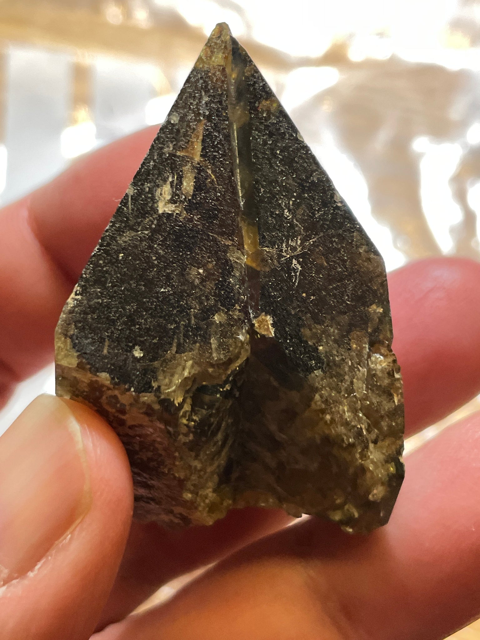 241.59Ct / 43.31Gm Tanzanian Sphene Crystal Untreated Unheated. Very High End Ultra Rare