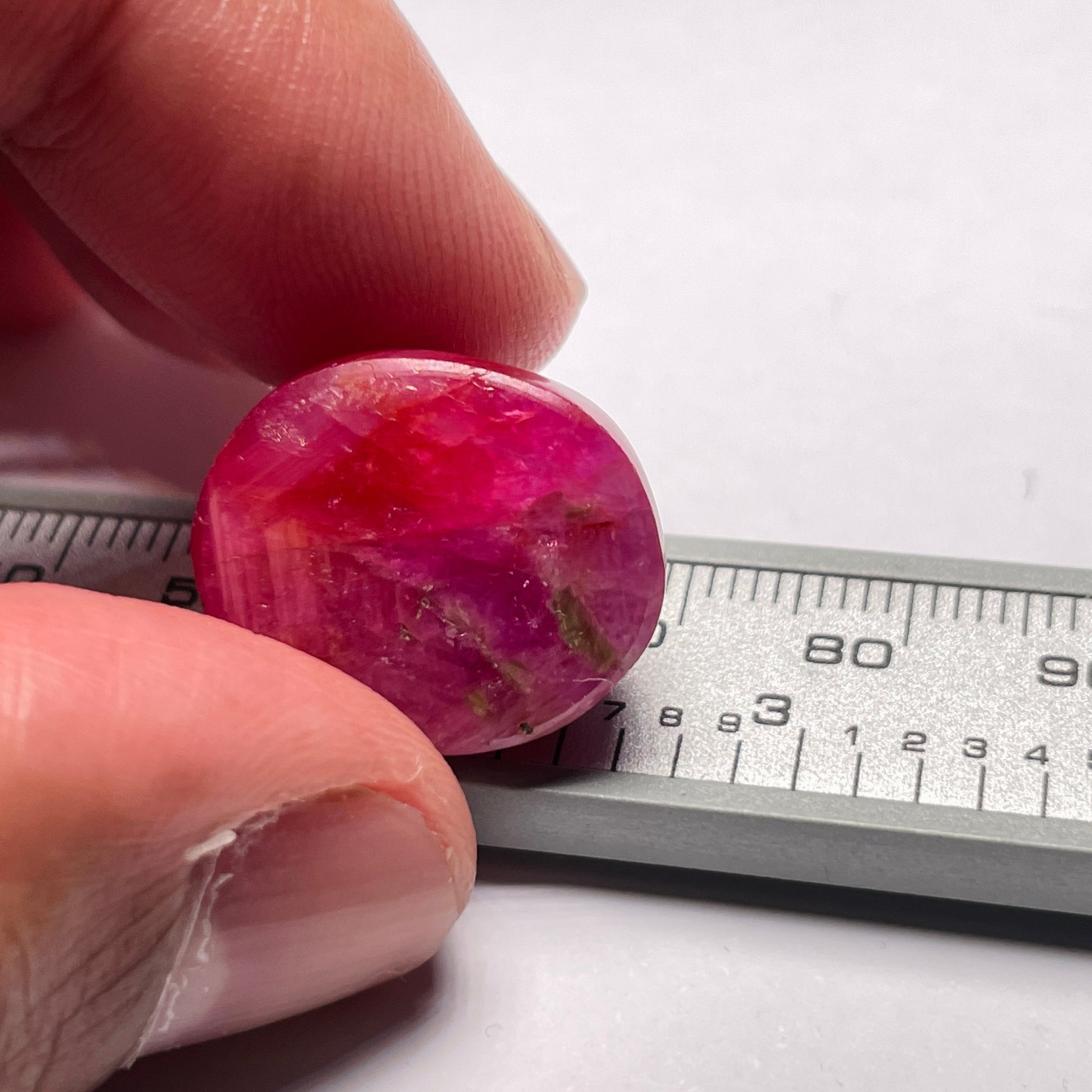 38.86Ct Ruby Untreated Unheated From A Special Location In Kenya Called Lake Turkana. Beautiful