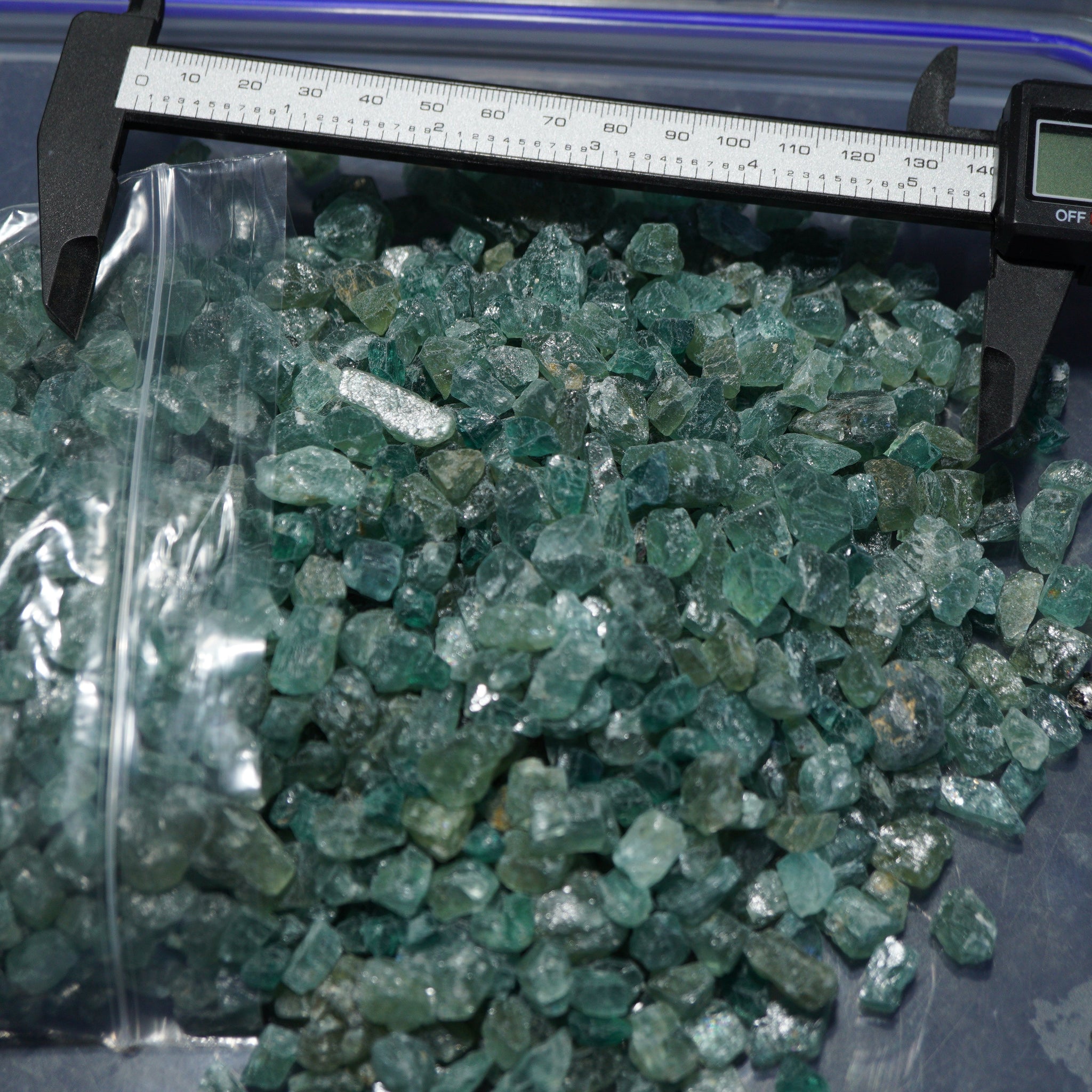 1Kg Apatite Lots Not For Faceting Tanzania 0.2Gm - 3Gm. Price Is