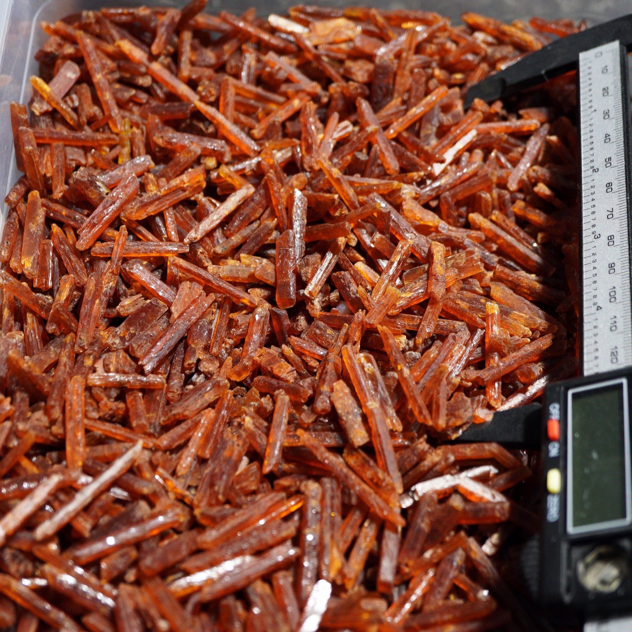 Superior Quality - Orange Kyanite Tanzania. 3.5Ct-10Ct Pieces @$7/stone On Blind Pour Basis. We