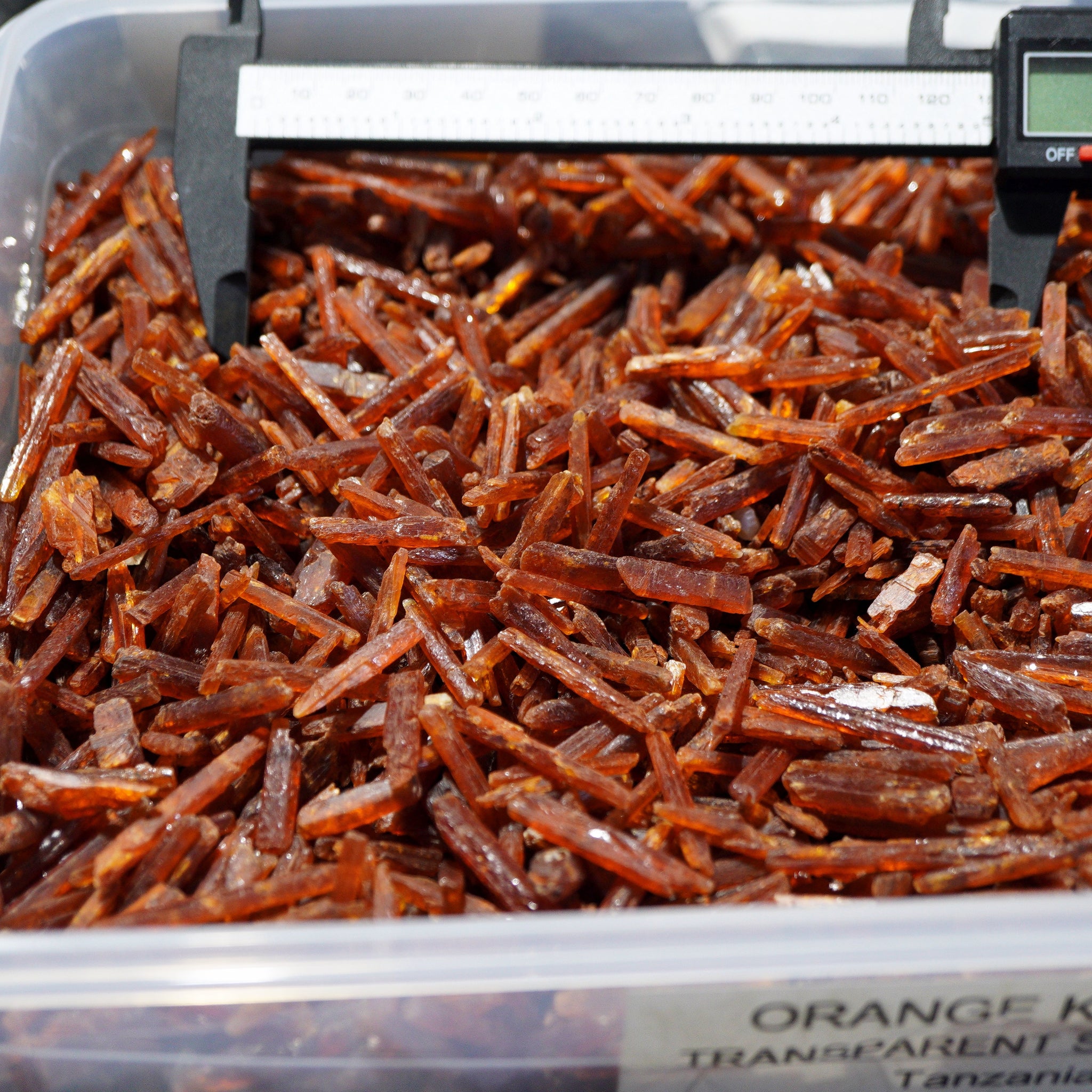 Superior Quality - Orange Kyanite Tanzania. 3.5Ct-10Ct Pieces @$7/stone On Blind Pour Basis. We