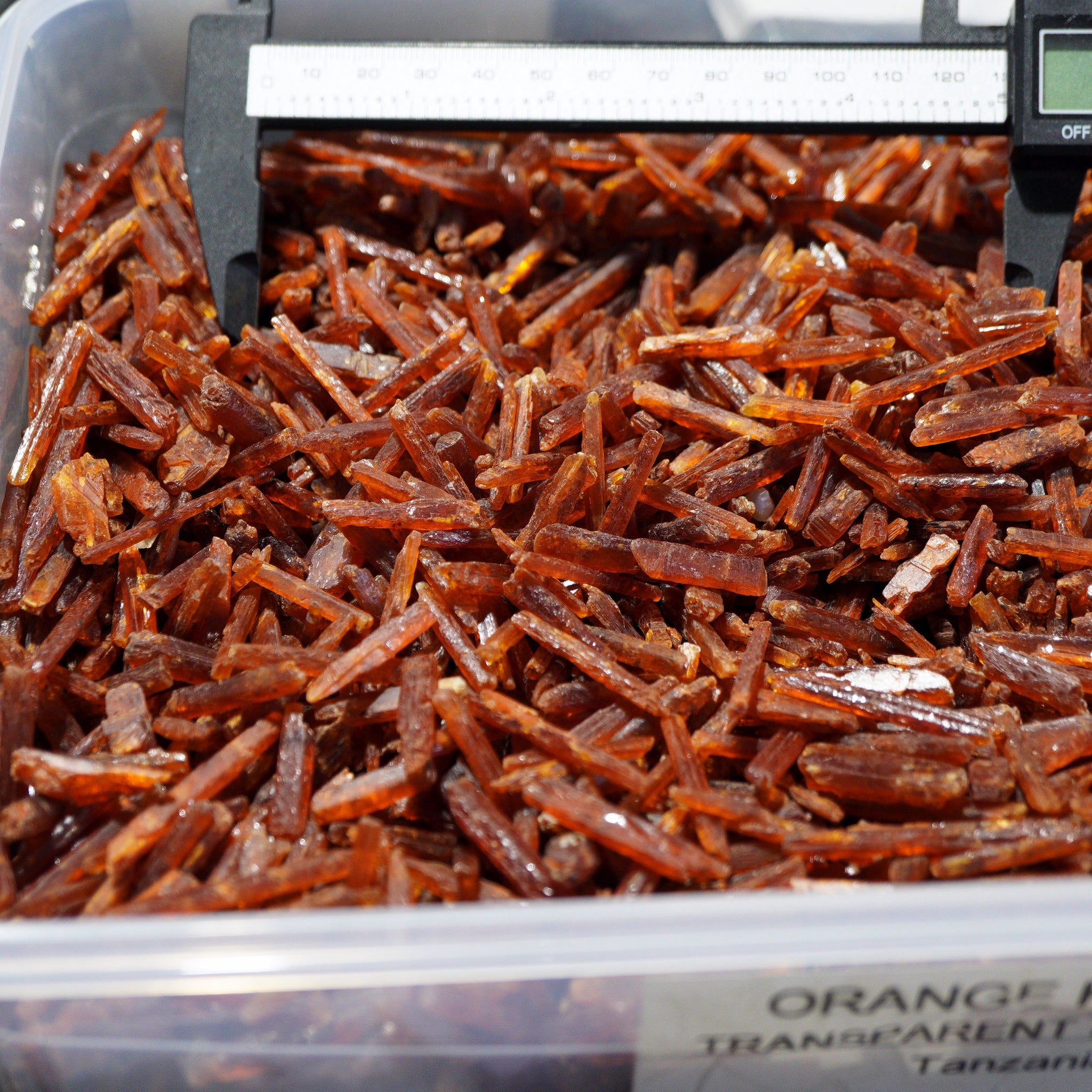 Superior Quality - Orange Kyanite Tanzania. 3.5Ct-10Ct Pieces @$7/stone On Blind Pour Basis. We