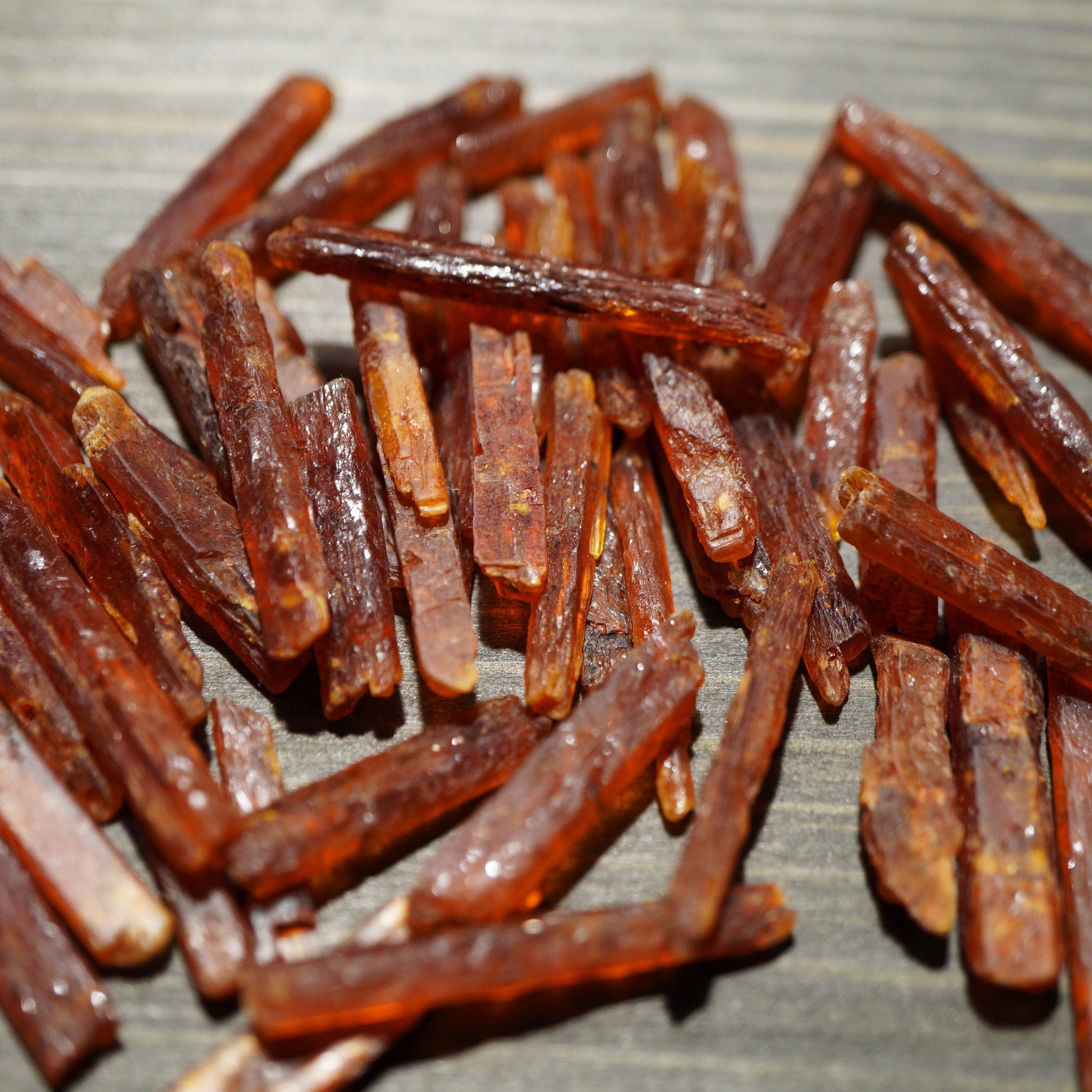 Superior Quality - Orange Kyanite Tanzania. 3.5Ct-10Ct Pieces @$7/stone On Blind Pour Basis. We