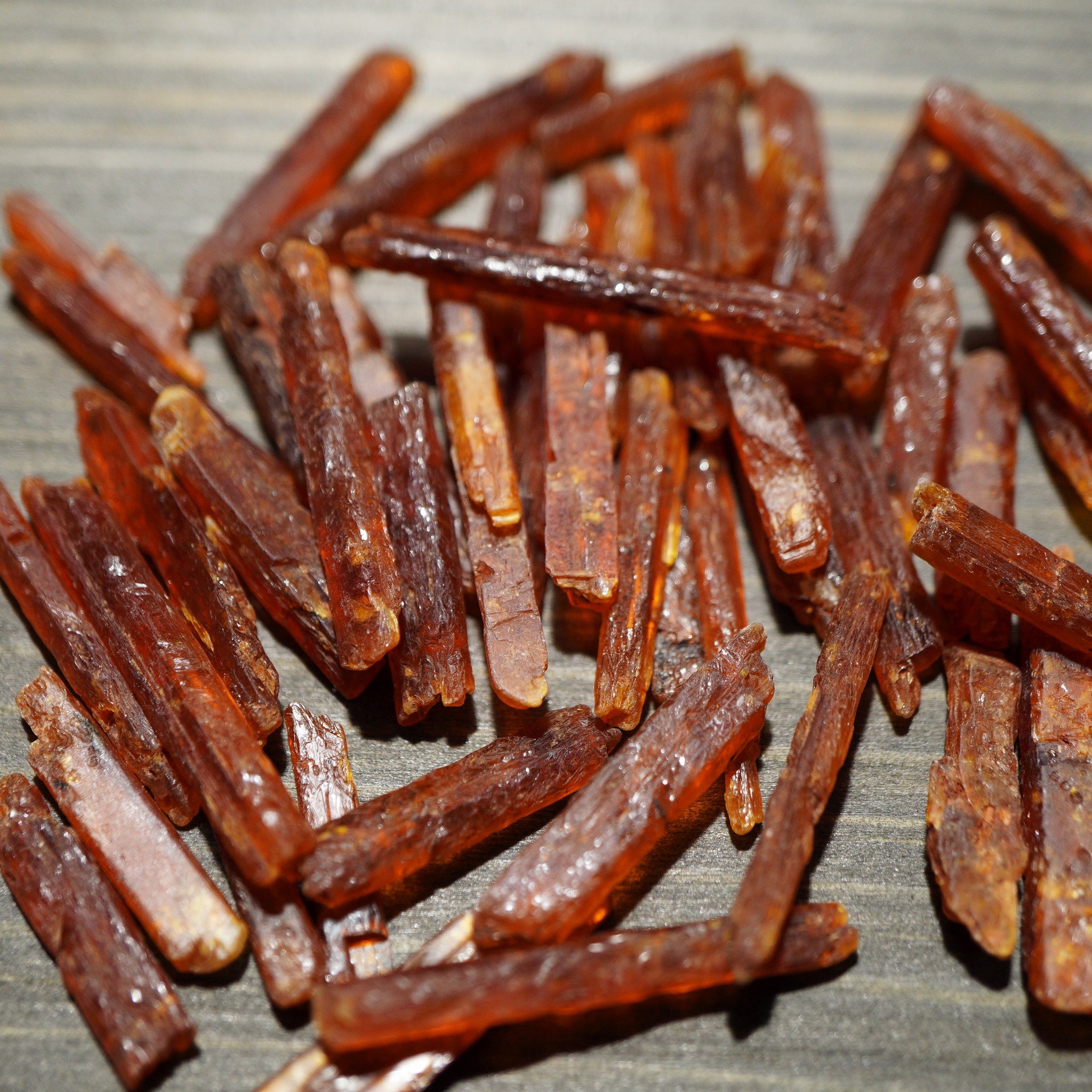 Superior Quality - Orange Kyanite Tanzania. 3.5Ct-10Ct Pieces @$7/stone On Blind Pour Basis. We