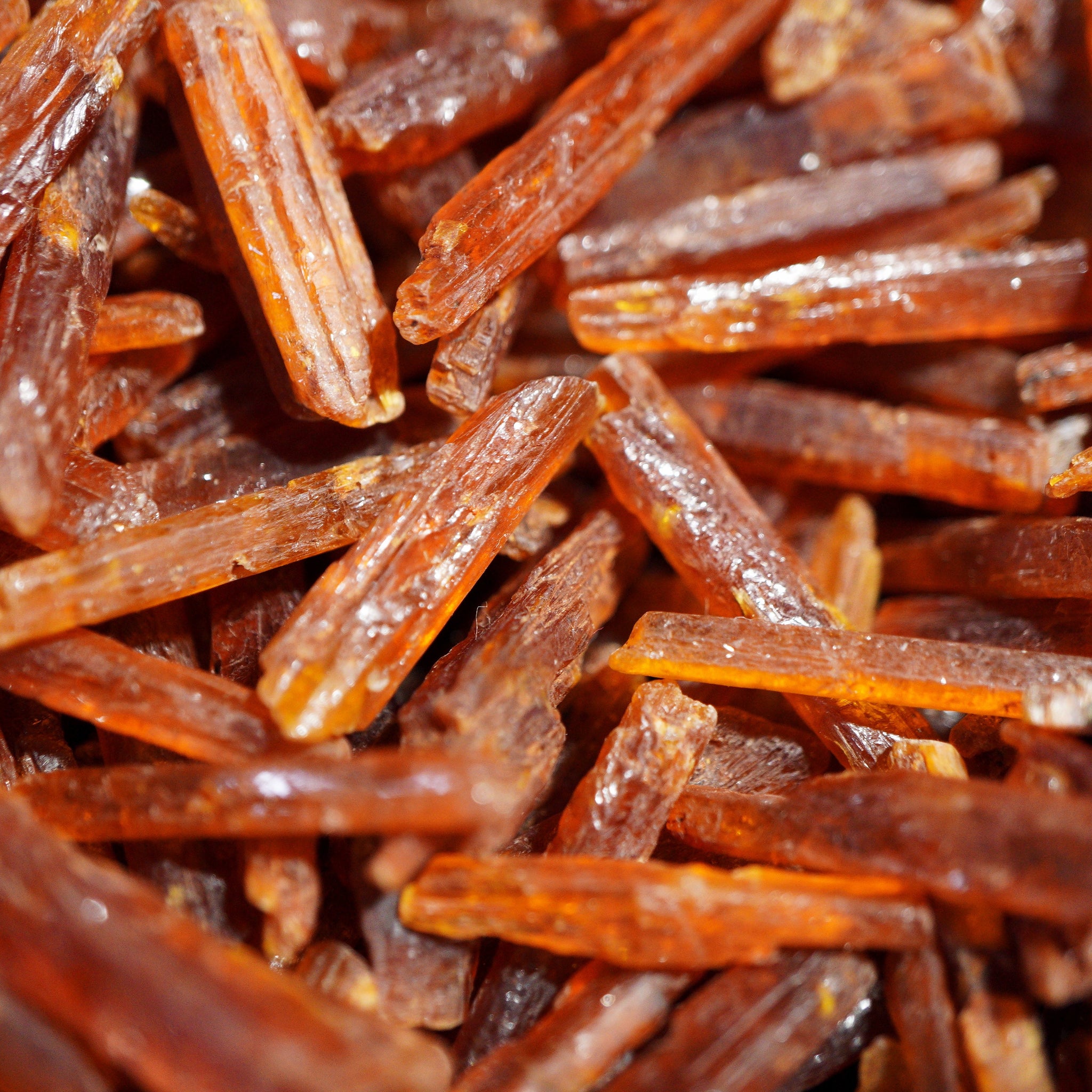 Superior Quality - Orange Kyanite Tanzania. 3.5Ct-10Ct Pieces @$7/stone On Blind Pour Basis. We