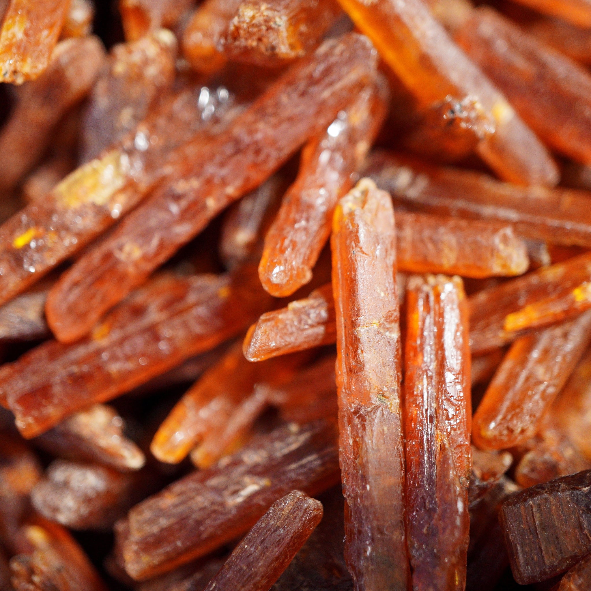 Superior Quality - Orange Kyanite Tanzania. 3.5Ct-10Ct Pieces @$7/stone On Blind Pour Basis. We