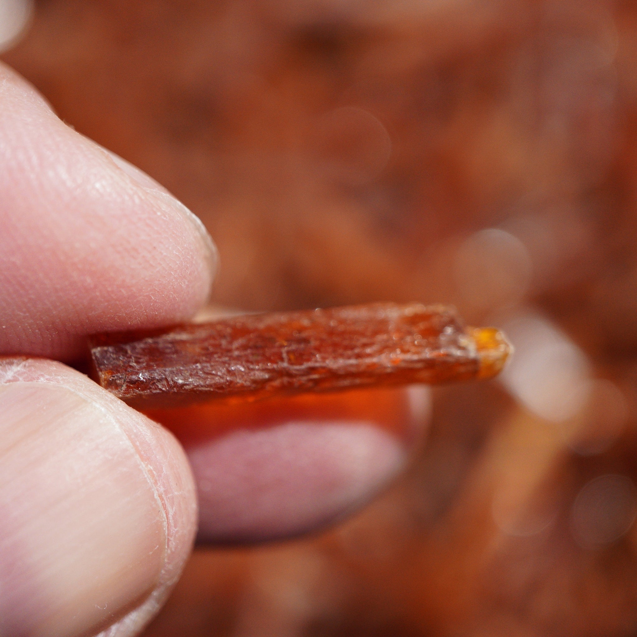 Superior Quality - Orange Kyanite Tanzania. 3.5Ct-10Ct Pieces @$7/stone On Blind Pour Basis. We