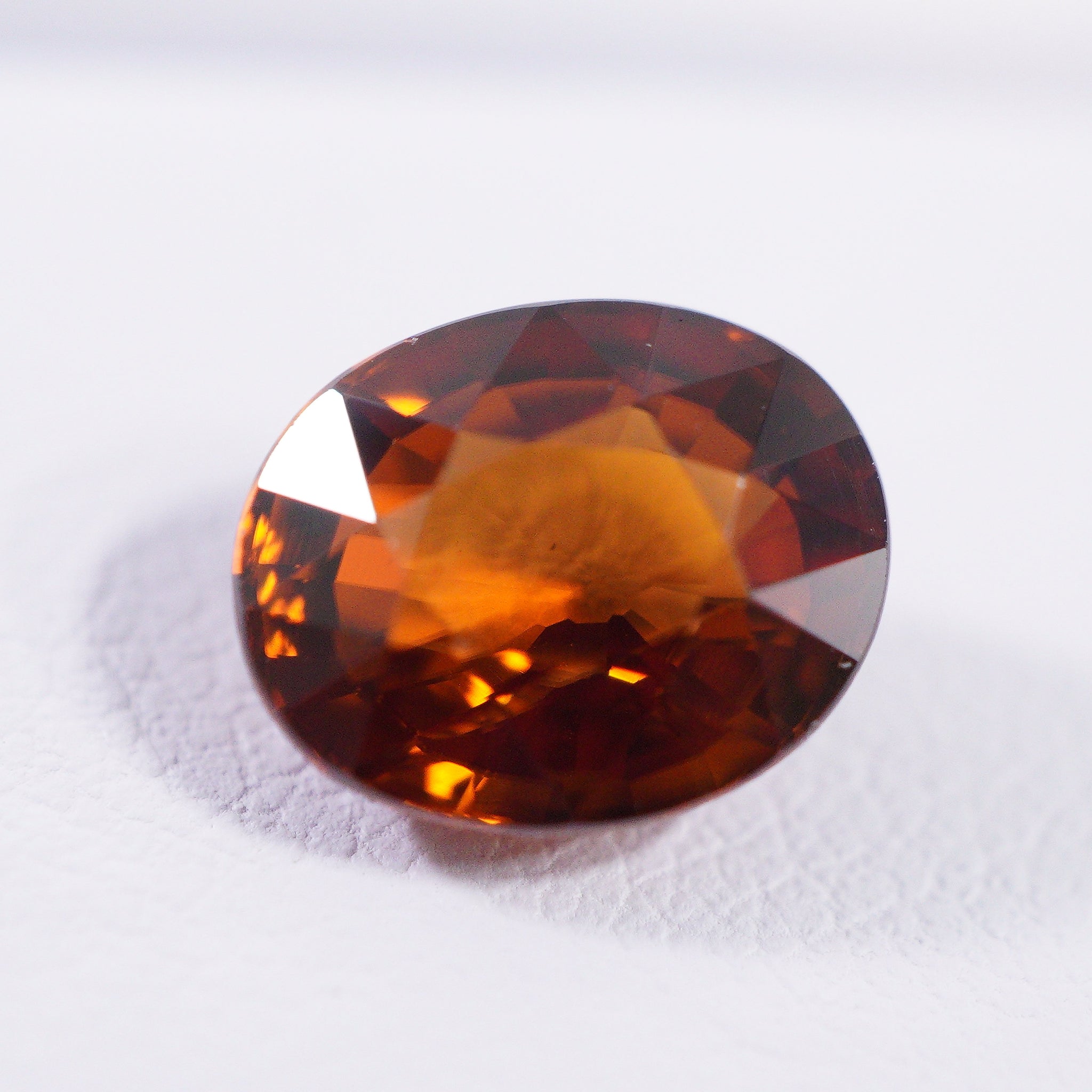 3.62Ct Spessartite Garnet Native Cut Nigeria Untreated Unheated