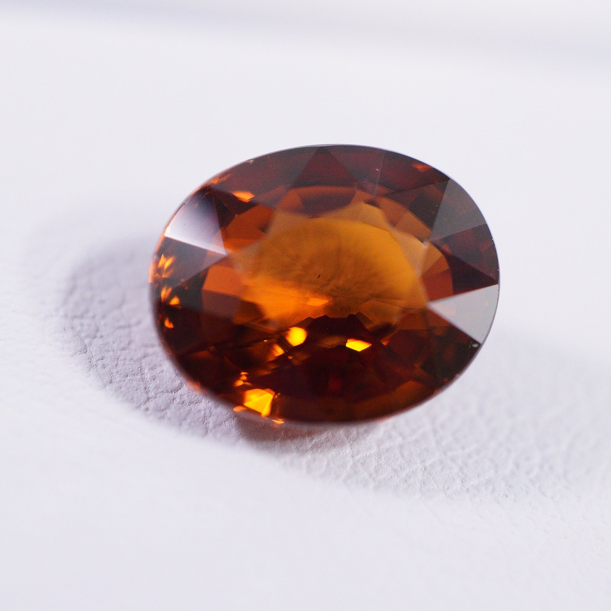 3.62Ct Spessartite Garnet Native Cut Nigeria Untreated Unheated