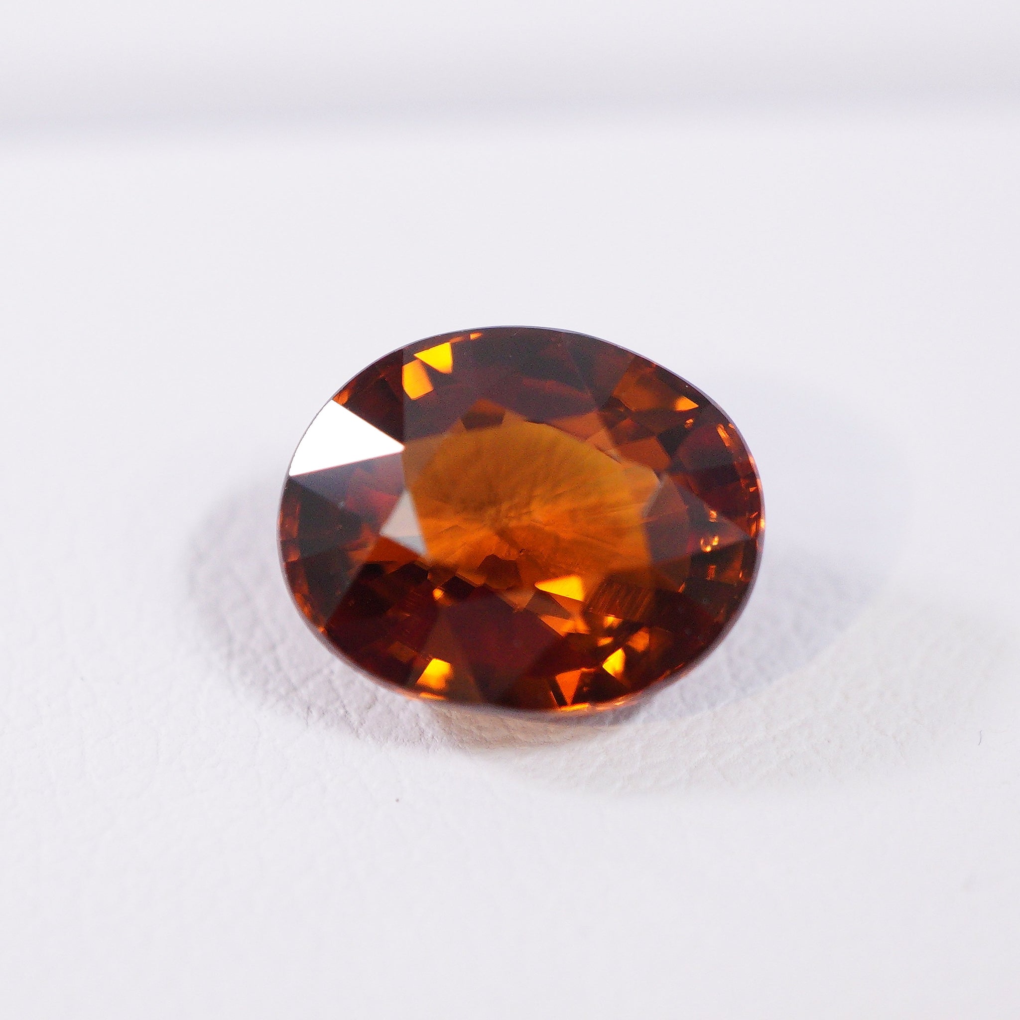 3.62Ct Spessartite Garnet Native Cut Nigeria Untreated Unheated