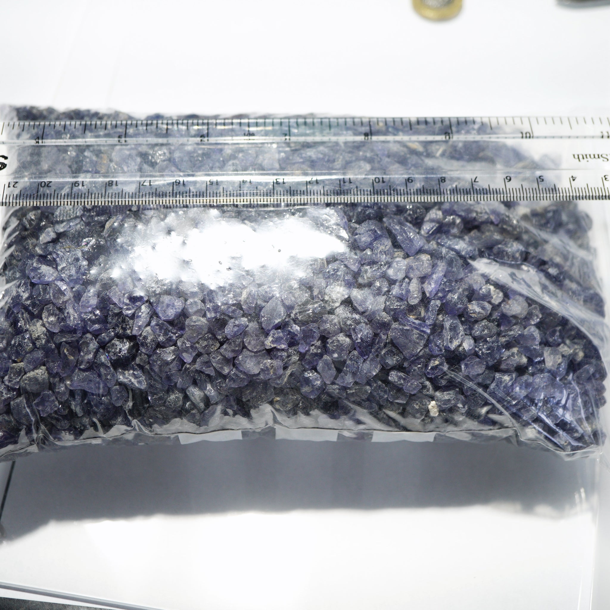 2 Kg Iolite Lots Tanzania But Good For Setting As Is Holistics Etc. 0.20Gm - 3Gm Pcs Price Per Kg