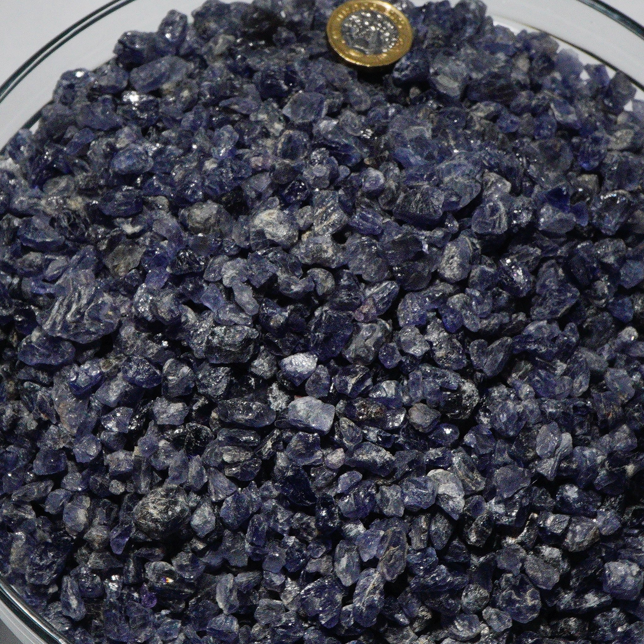 5049Gm {5Kg} Wholesale Lot Iolite From Tanzania 0.20Gm-2.00Gm Some Crystals Too..