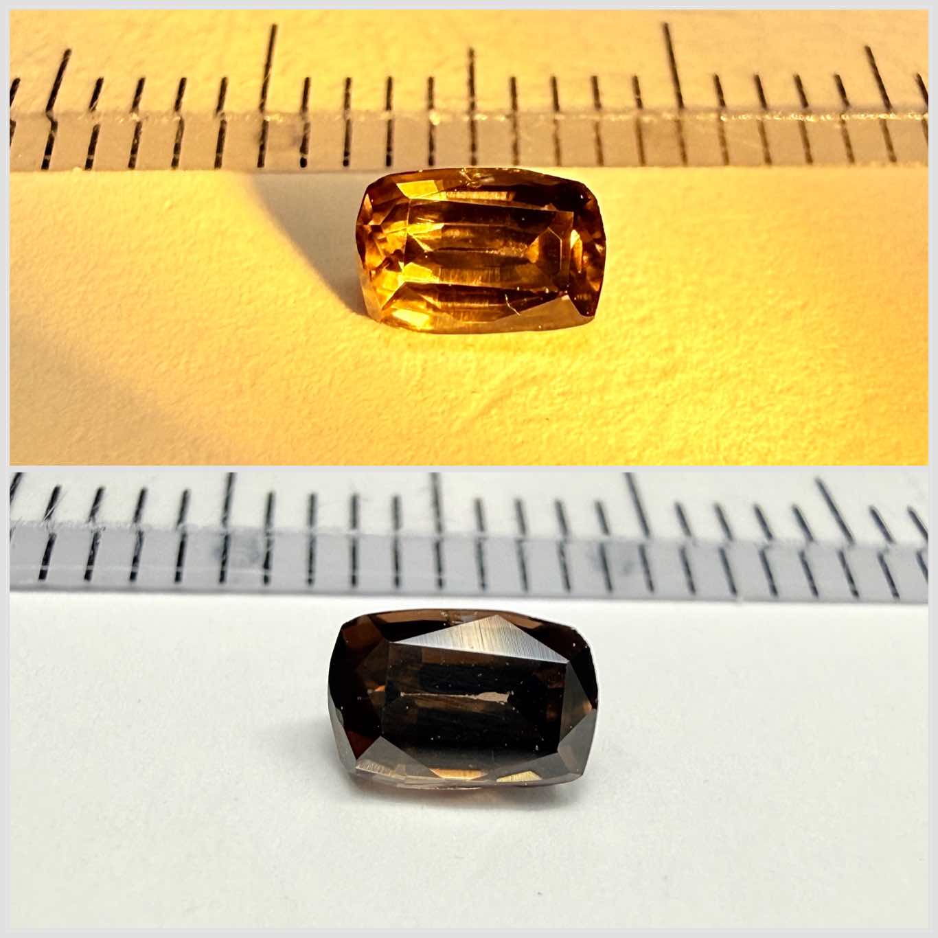 Colour change Garnet, 0.56ct, Tanzania, Untreated Unheated.