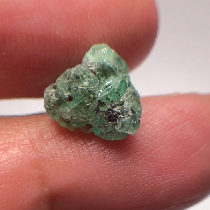 4.54Ct Emerald Crystal Tanzania Untreated Unheated No Oil