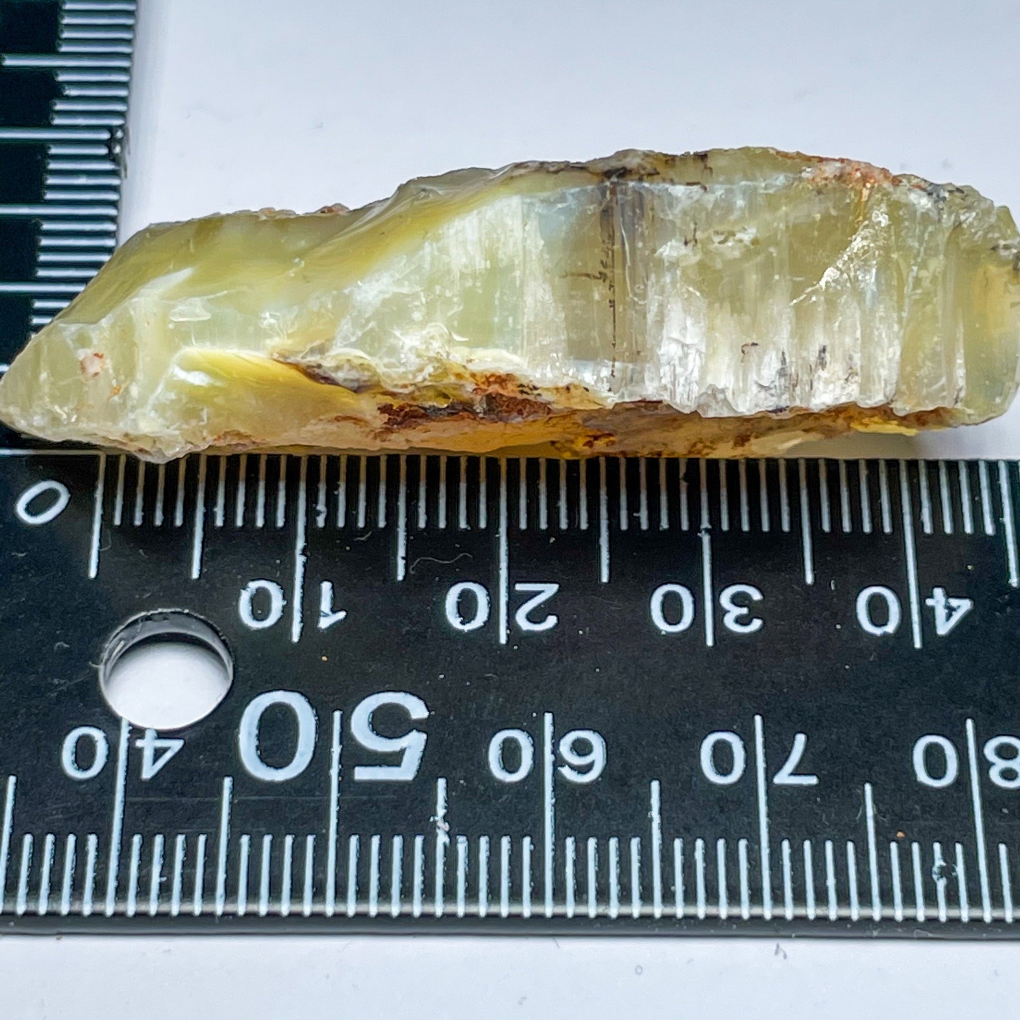 78.43Ct Opal Tanzania Untreated Unheated From A 1999 Deposit Chatoyant (Cats-Eye Effect)