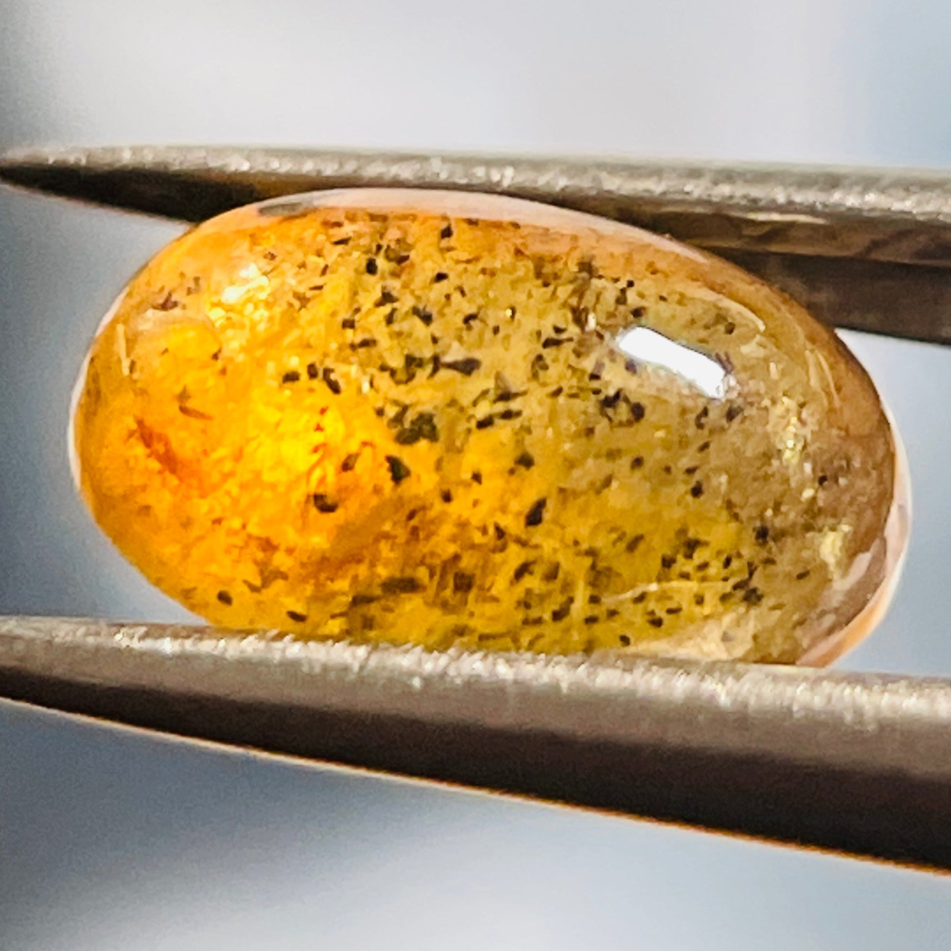 1.66Ct Sapphire Cabochon Umba Valley Tanzania. Untreated Unheated