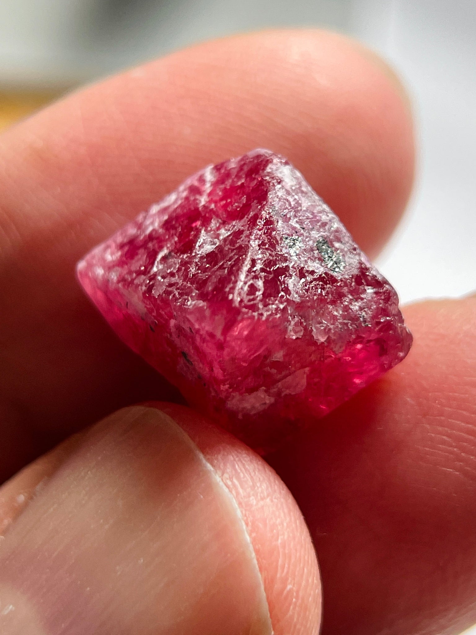18.42Ct Mahenge Spinel Crystal Tanzania. Untreated Unheated