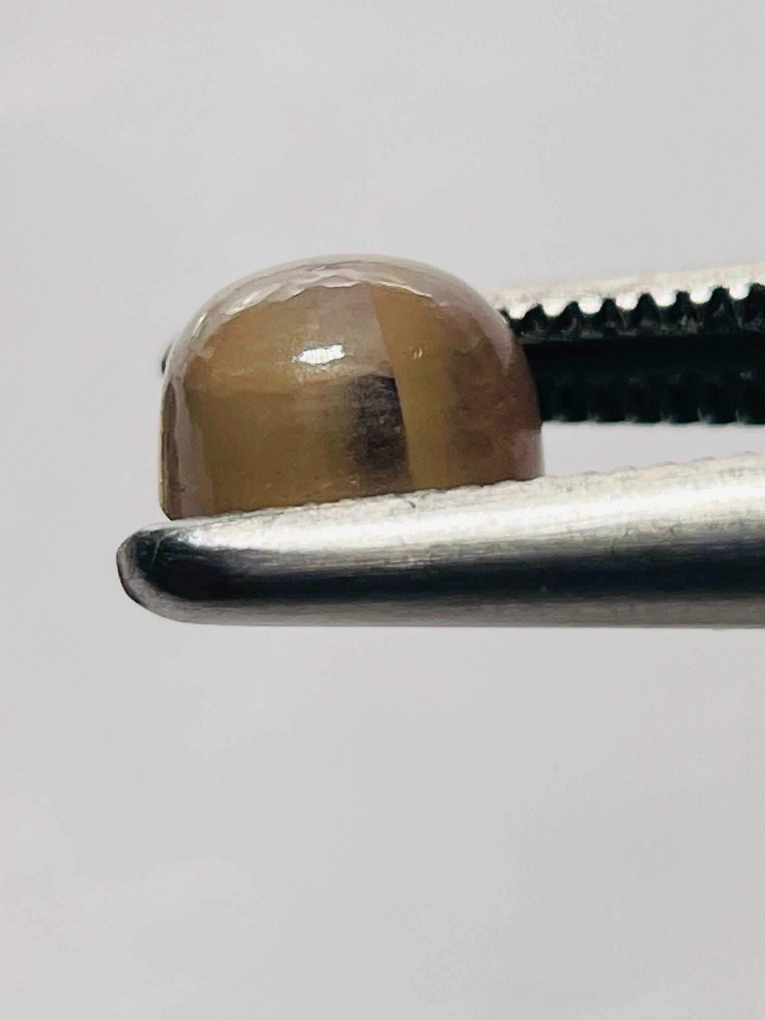 1.32Ct Umba Sapphire Cabochon. Tanzania Untreated Unheated. Incredible Banding On This One