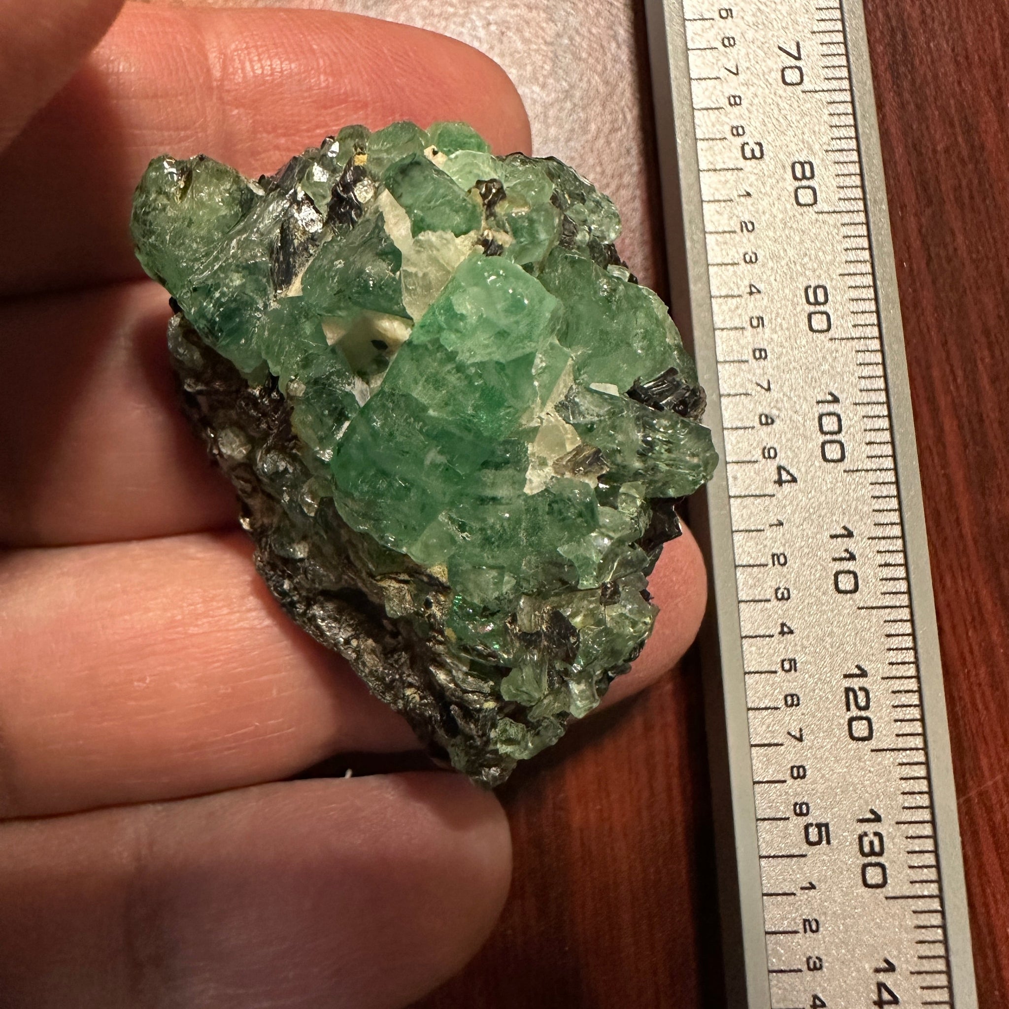 26.20Gm Emerald Crystal Tanzania Untreated Unheated