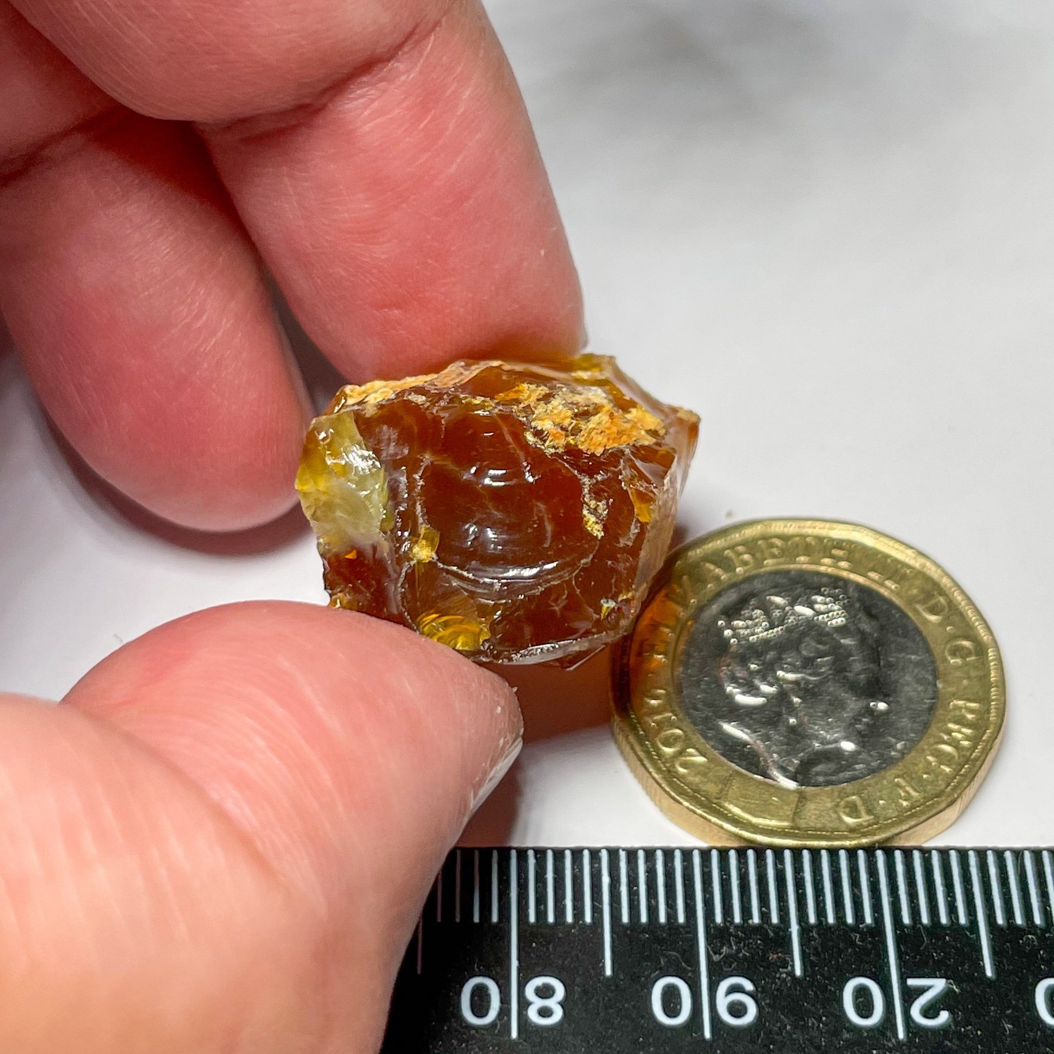 34.90Ct Opal Tanzania Untreated Unheated From A 1999 Deposit Chatoyant (Cats-Eye Effect) Has An