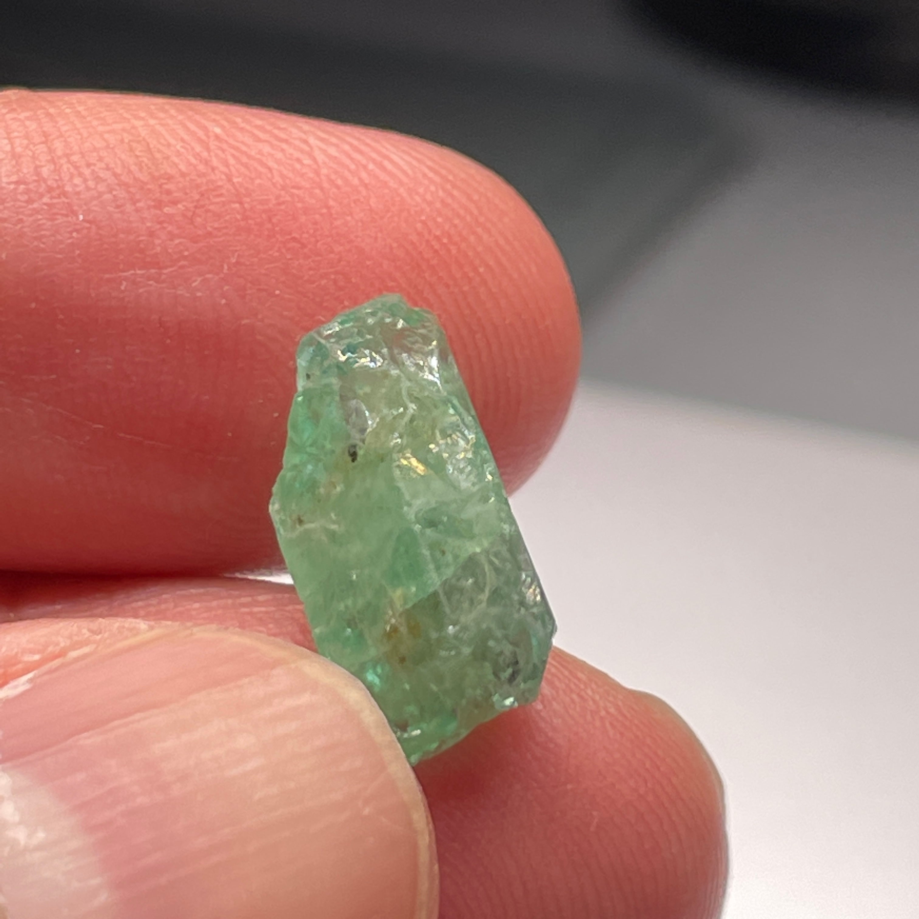 5.71Ct Emerald Crystal. Tanzania. No Oil Untreated Unheated.
