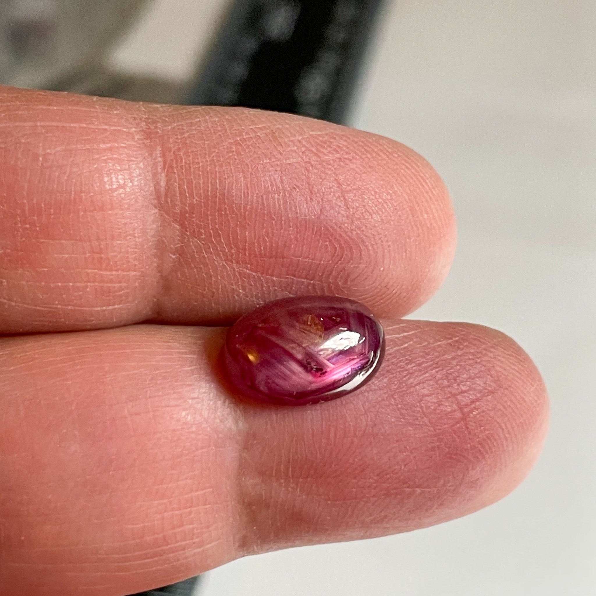 5.85Ct Winza Sapphire Cabochon Cut Tanzania Unheated Untreated