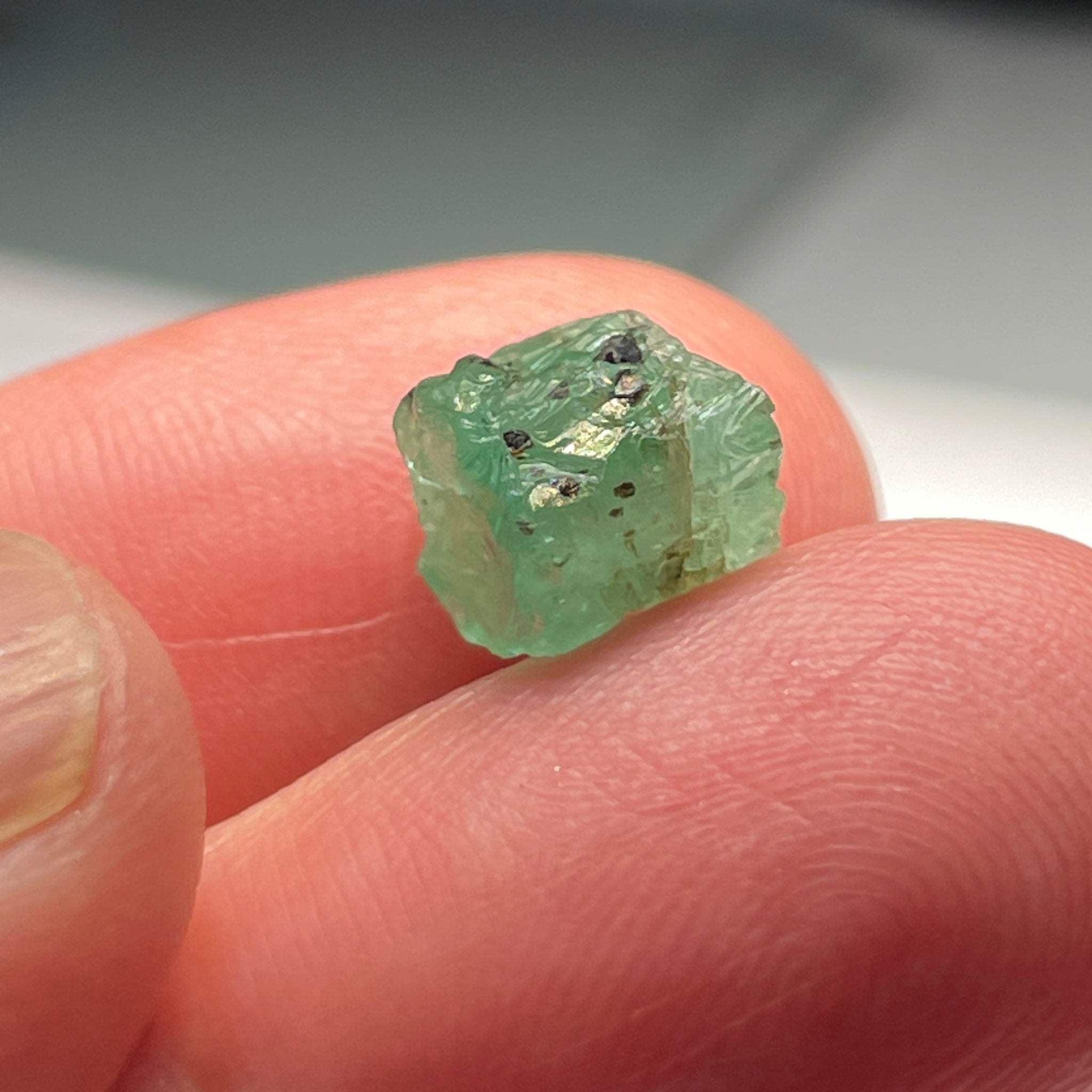 4.58Ct Emerald Crystal. Tanzania. No Oil Untreated Unheated.