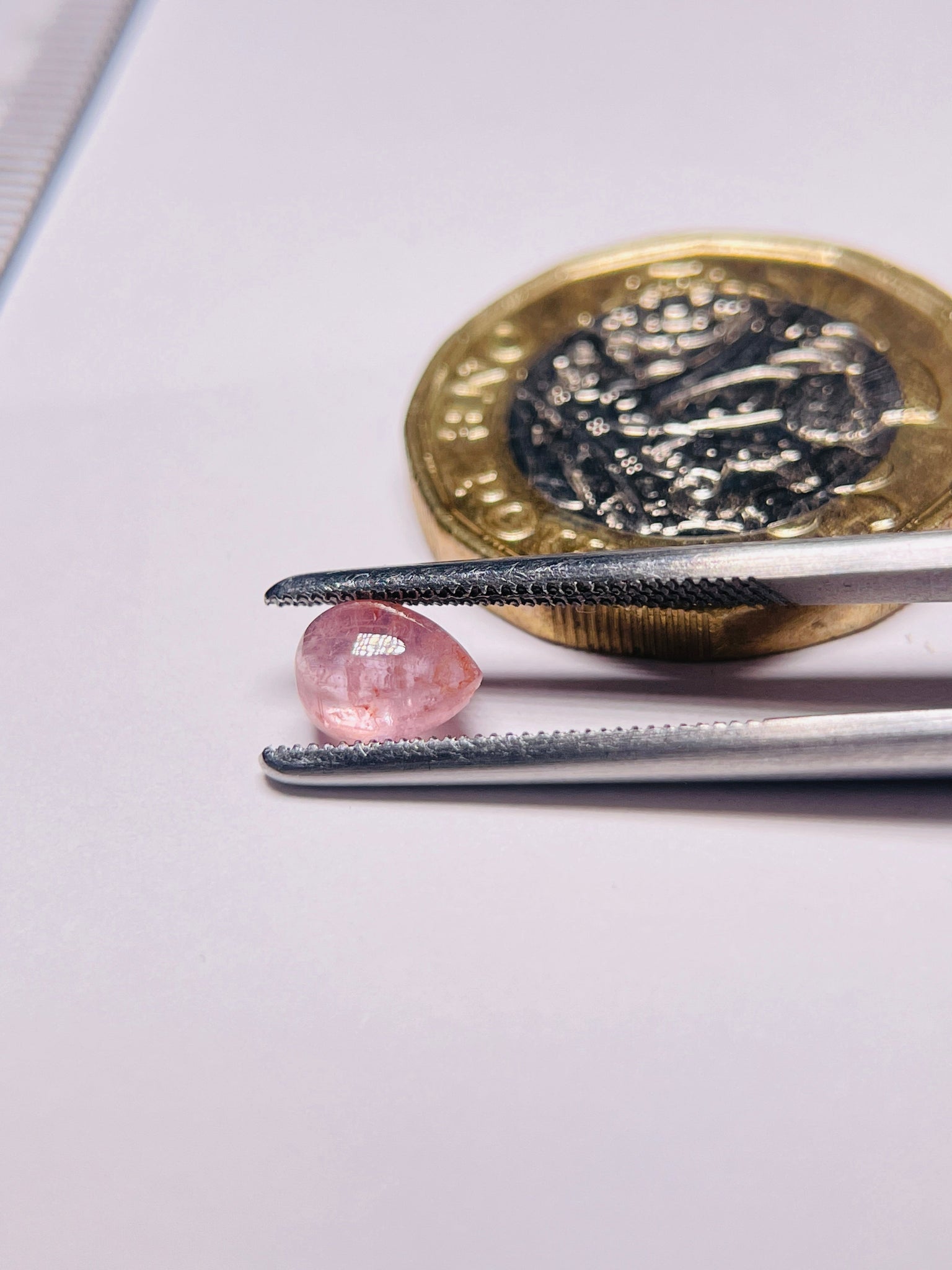 1.35Ct Sapphire Cabochon Umba Valley Tanzania. Untreated Unheated