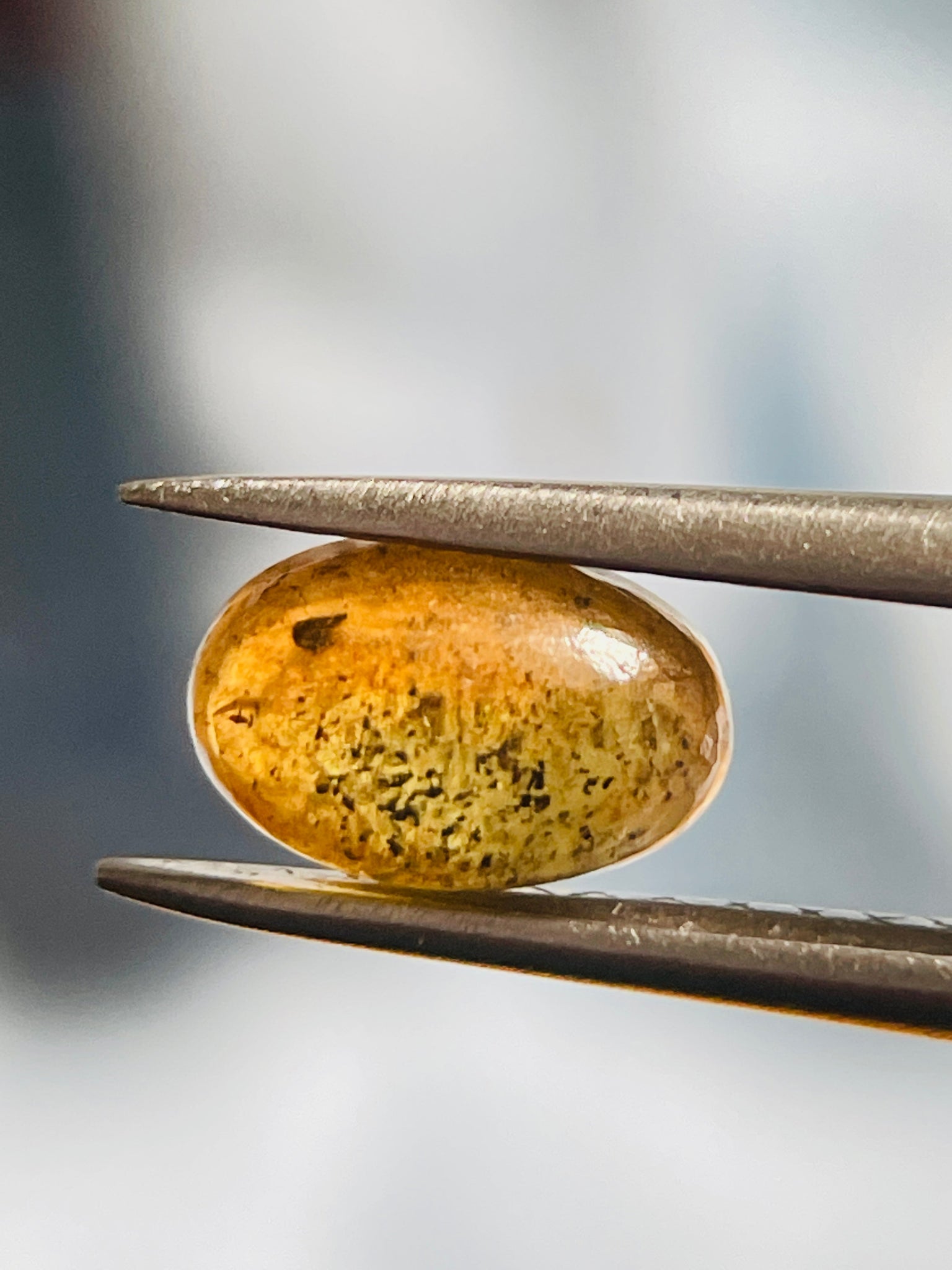 1.66Ct Sapphire Cabochon Umba Valley Tanzania. Untreated Unheated