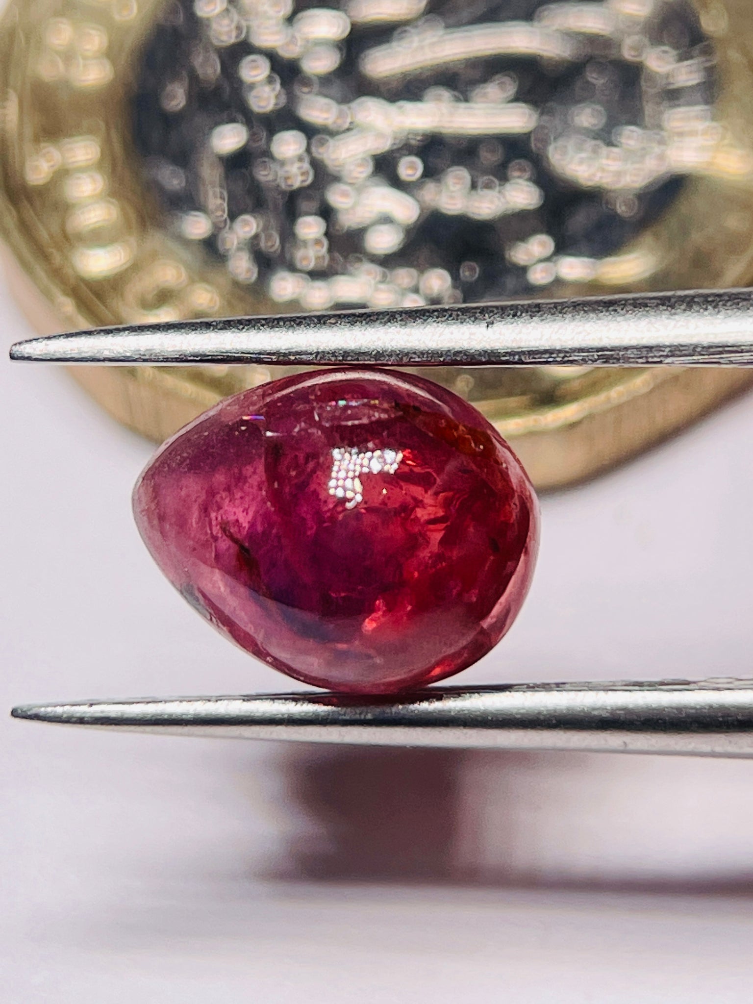 3.33Ct Sapphire Cabochon Umba Valley Tanzania. Untreated Unheated