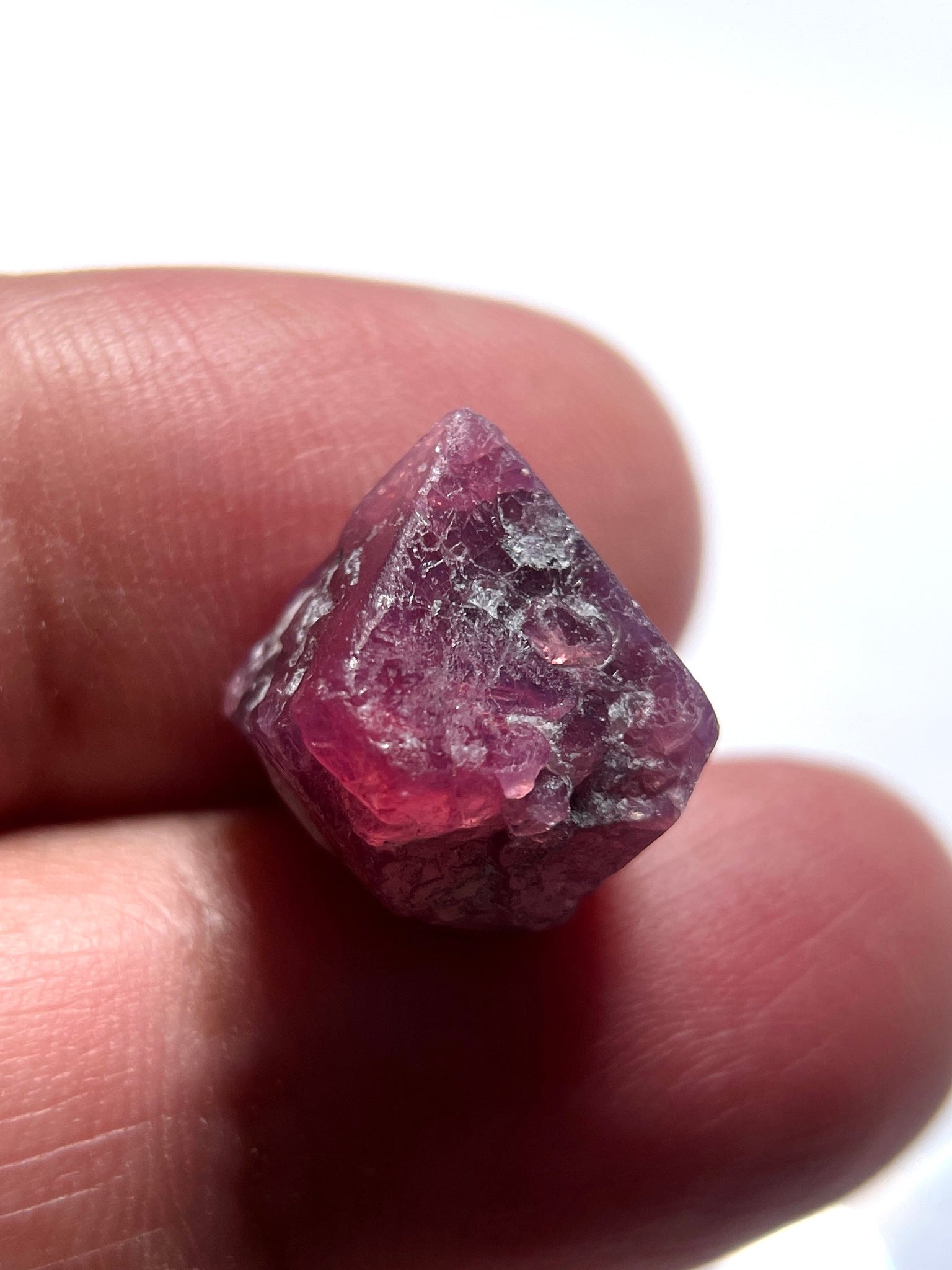 14.87Ct Mahenge Spinel Crystal Tanzania. Untreated Unheated