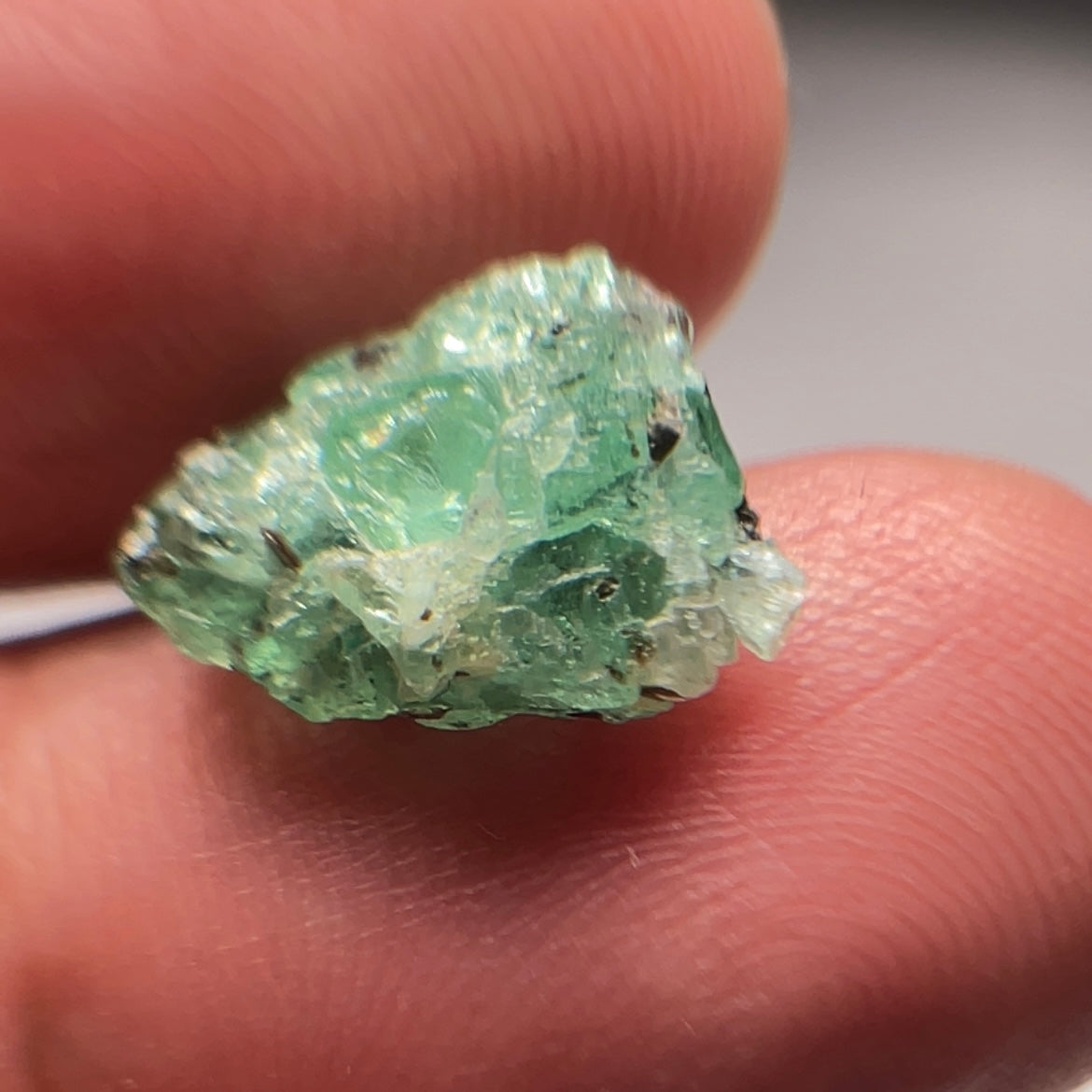 4.11Ct Emerald Crystal Tanzania Untreated Unheated No Oil