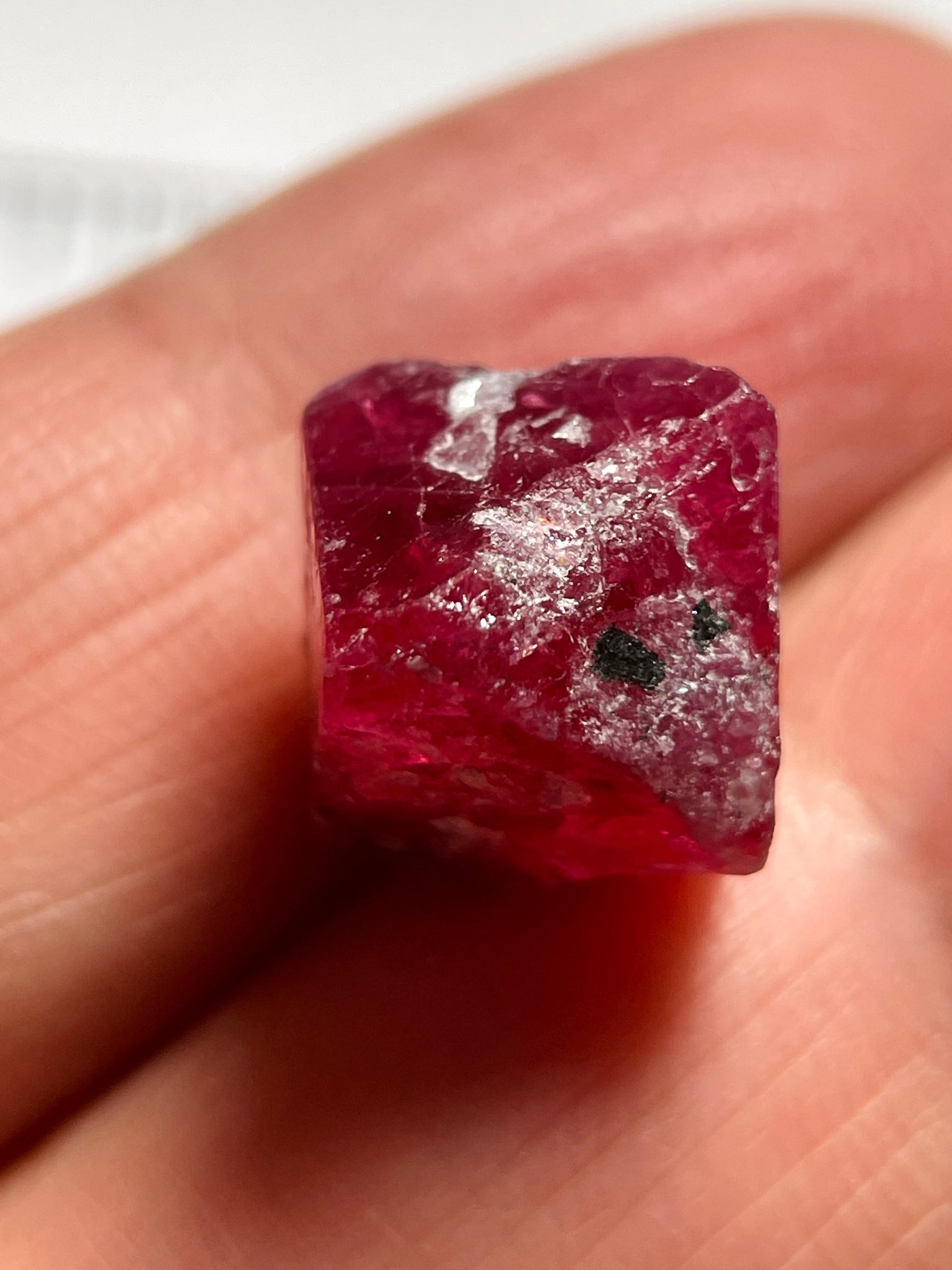 18.42Ct Mahenge Spinel Crystal Tanzania. Untreated Unheated