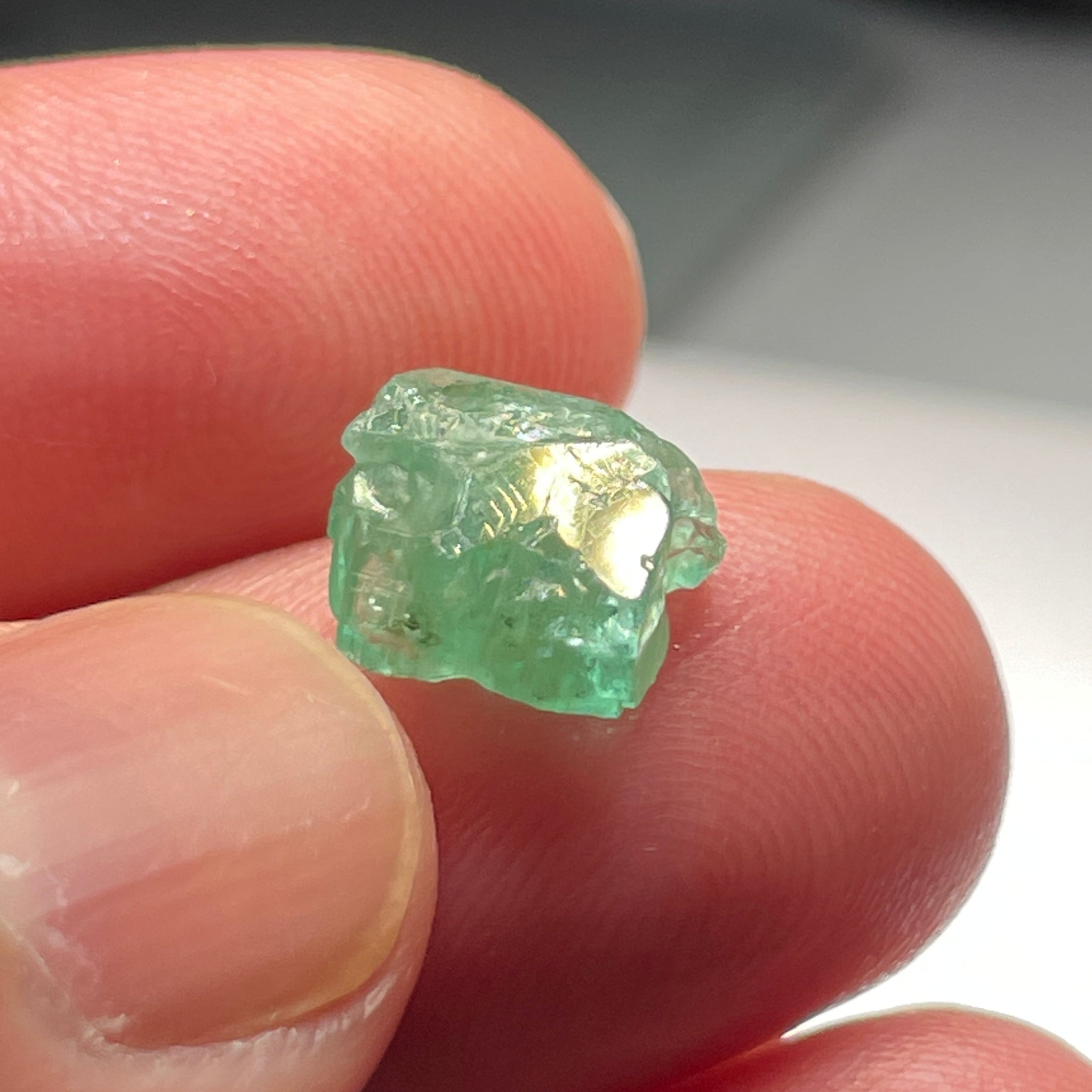 4.26Ct Emerald Crystal. Tanzania. No Oil Untreated Unheated.