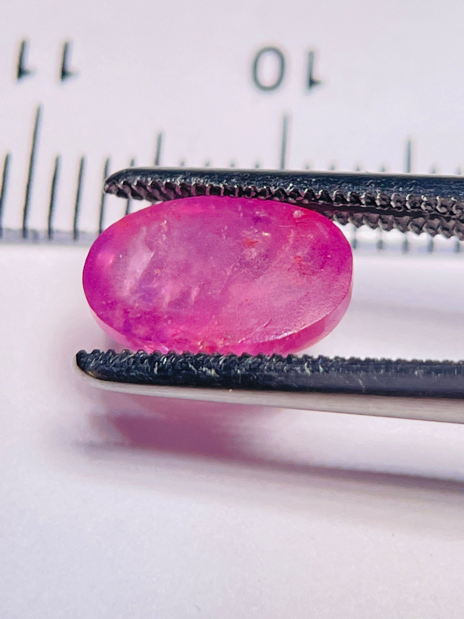 2.81Ct Umba Sapphire Cabochon. Tanzania Untreated Unheated.