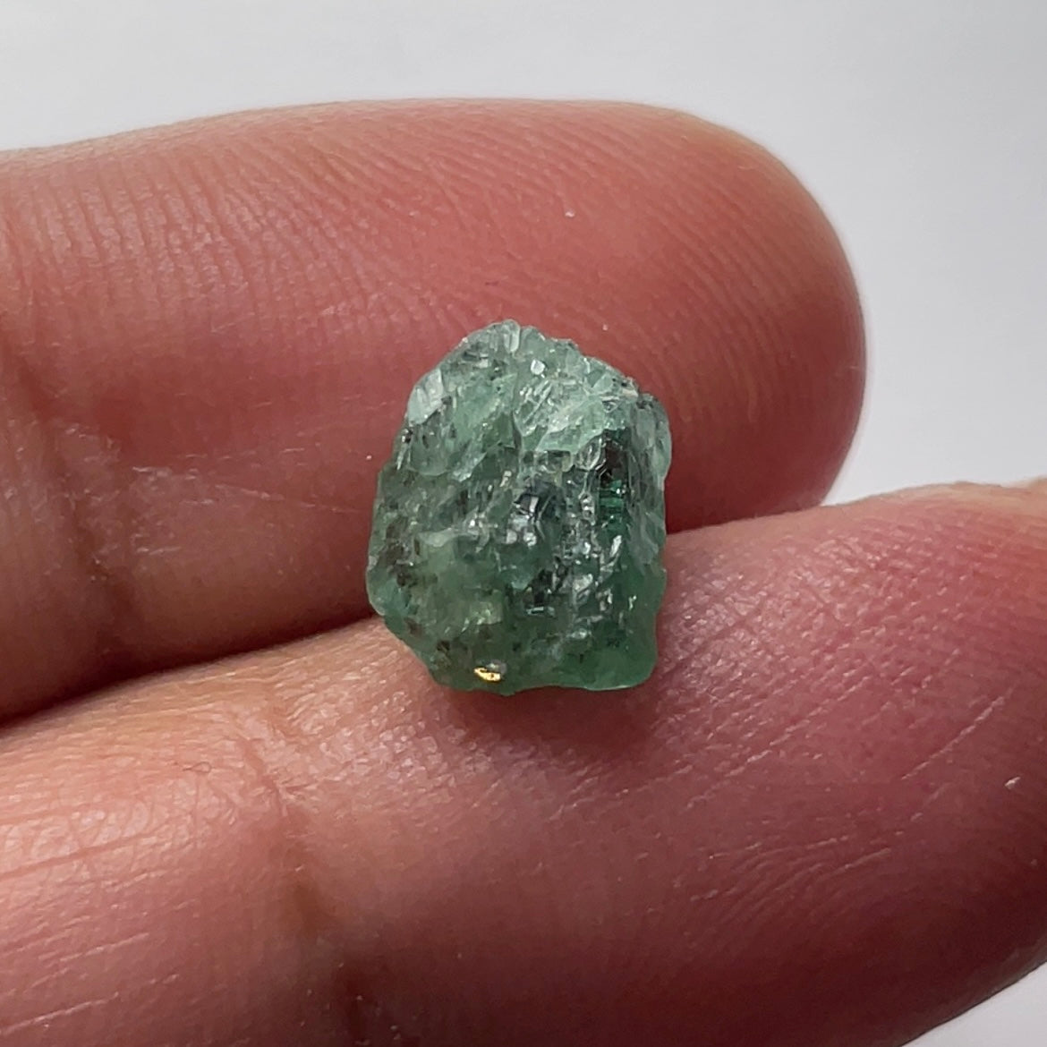 3.38Ct Emerald Crystal Tanzania Untreated Unheated No Oil