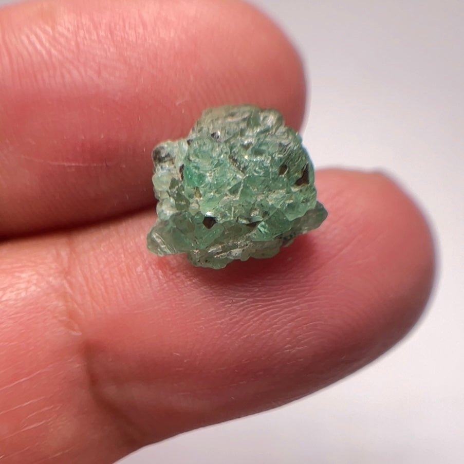 5.25Ct Emerald Crystal Tanzania Untreated Unheated No Oil