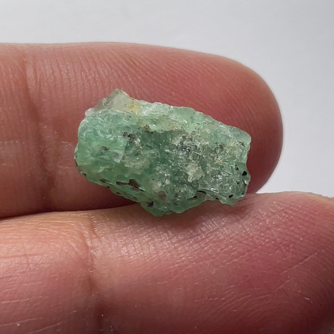 5.84Ct Emerald Crystal Tanzania Untreated Unheated No Oil