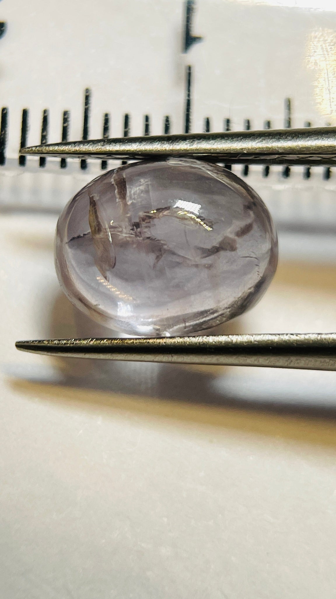 5.20Ct Colour Change / Shift Sapphire Cabochon Umba Valley Tanzania. Untreated Unheated.