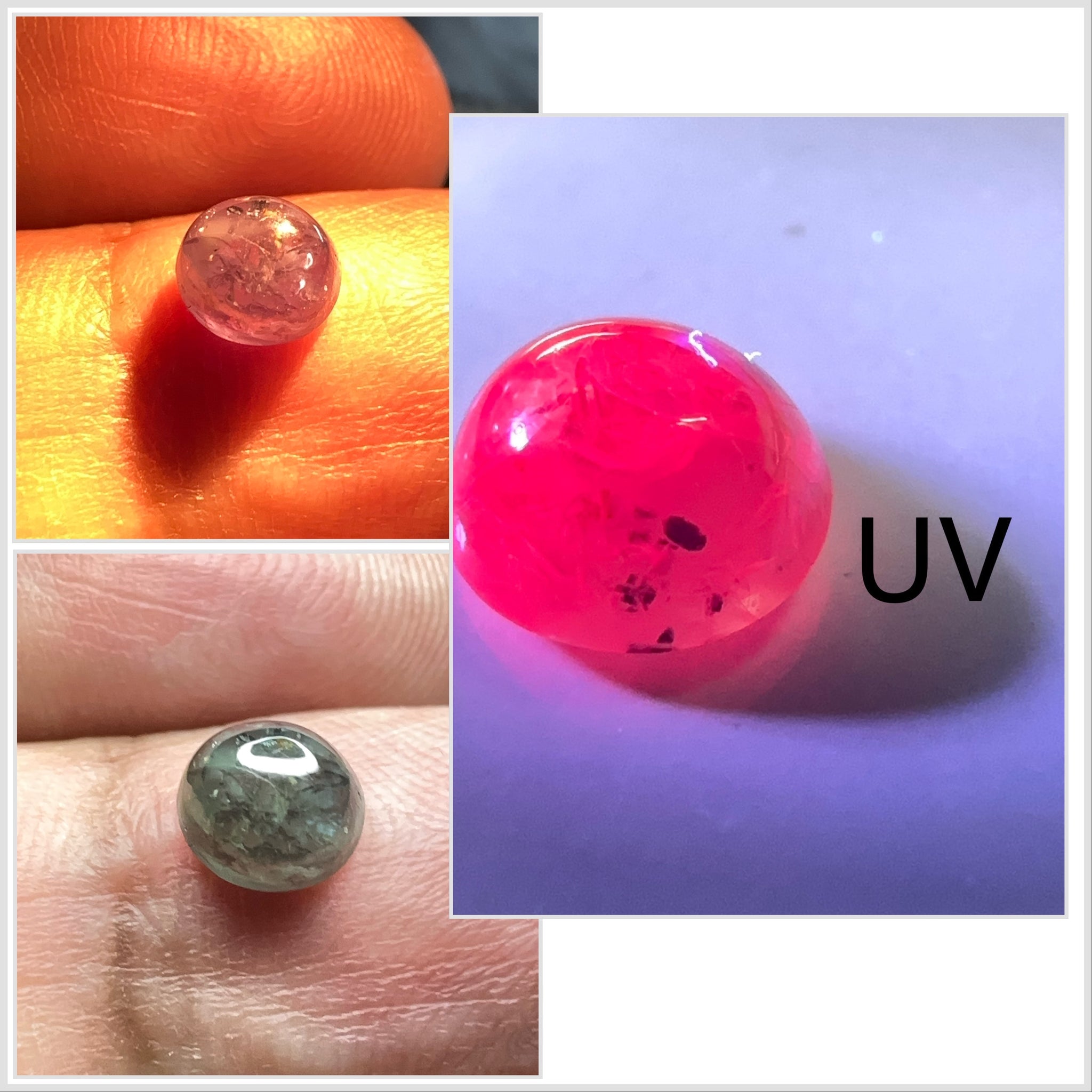 Alexandrite cabochon, 1.28ct, Tanzania, Untreated Unheated