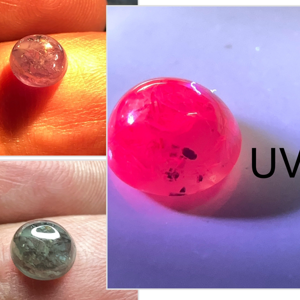 Alexandrite cabochon, 1.28ct, Tanzania, Untreated Unheated