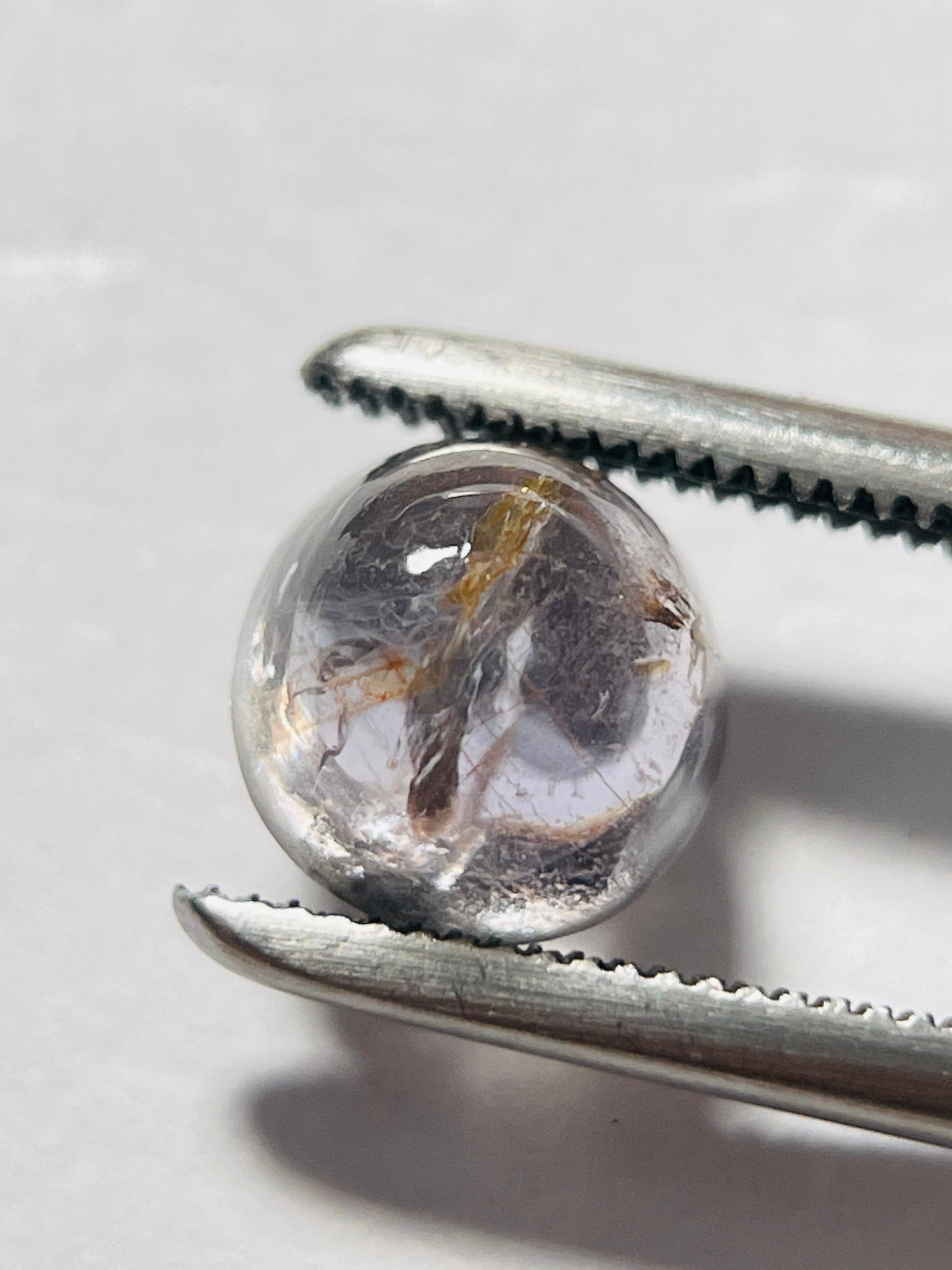 2.55Ct Umba Sapphire Cabochon. Tanzania Untreated Unheated.