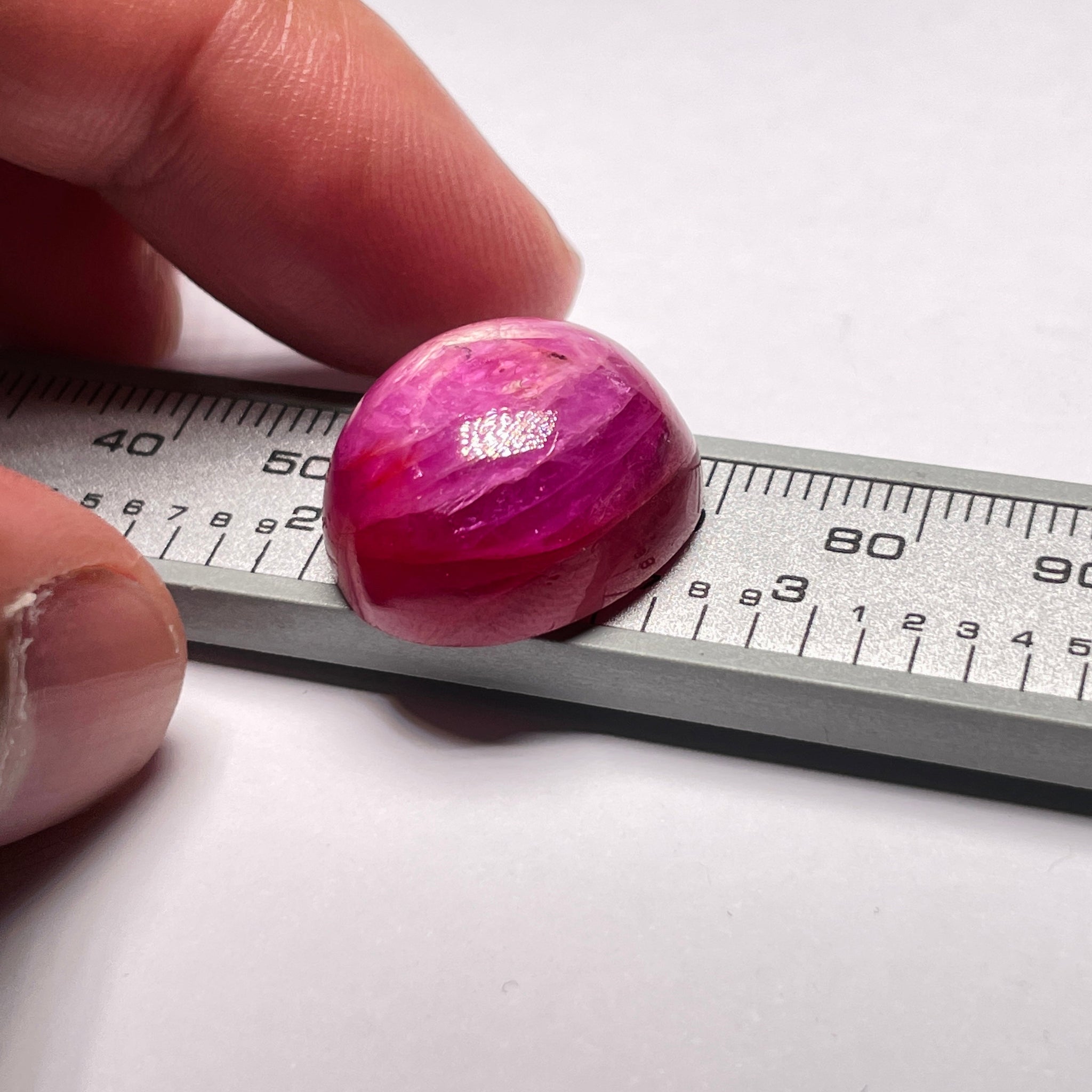 38.86Ct Ruby Untreated Unheated From A Special Location In Kenya Called Lake Turkana. Beautiful