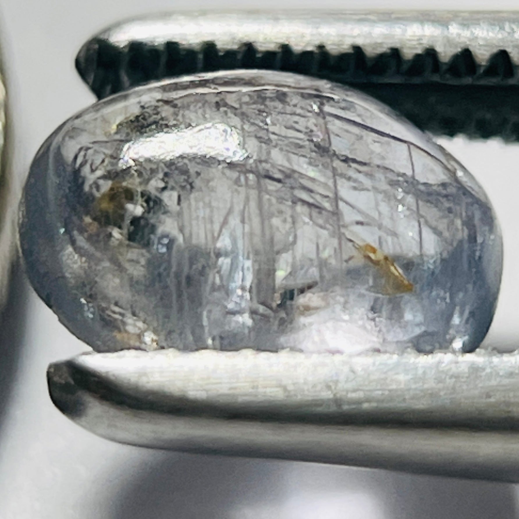 1.30Ct Umba Sapphire Cabochon. Tanzania Untreated Unheated.