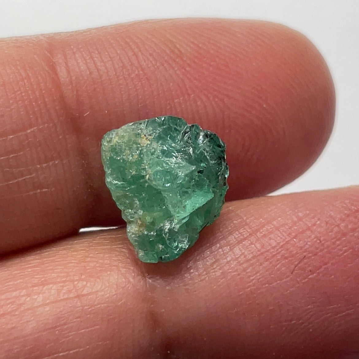 3.81Ct Emerald Crystal Tanzania Untreated Unheated No Oil