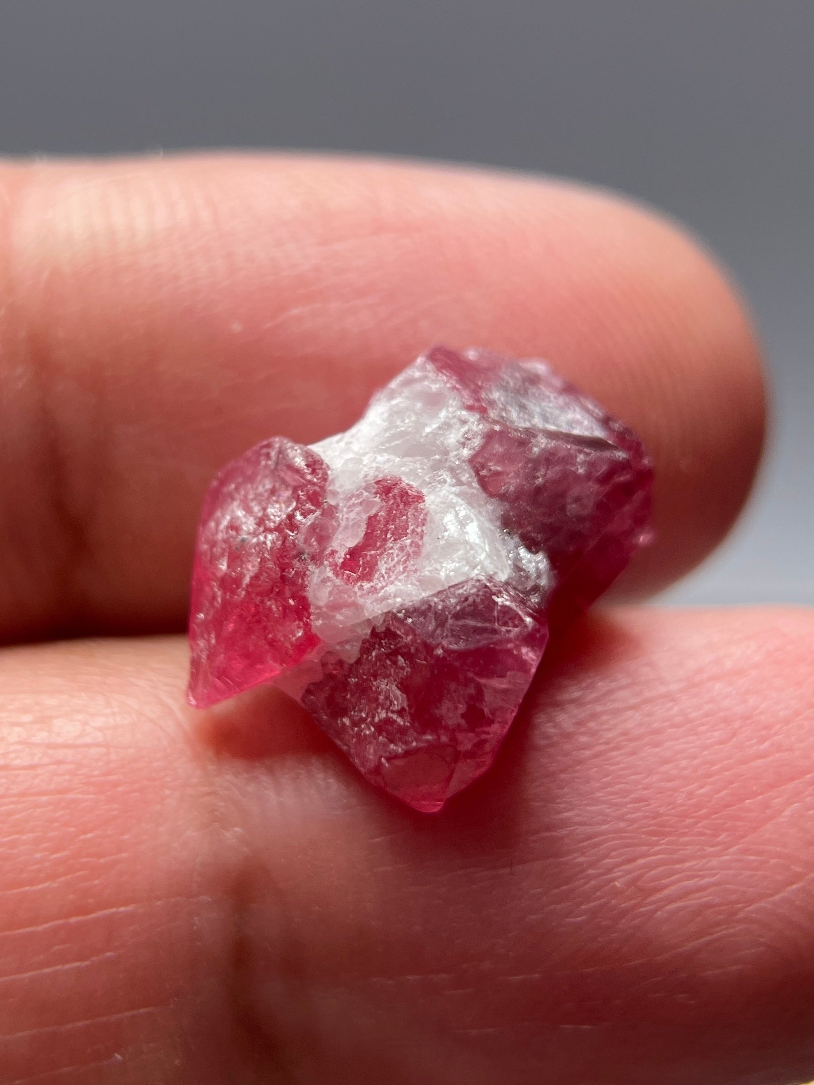 11.12Ct Mahenge Spinel Crystal Tanzania. Untreated Unheated